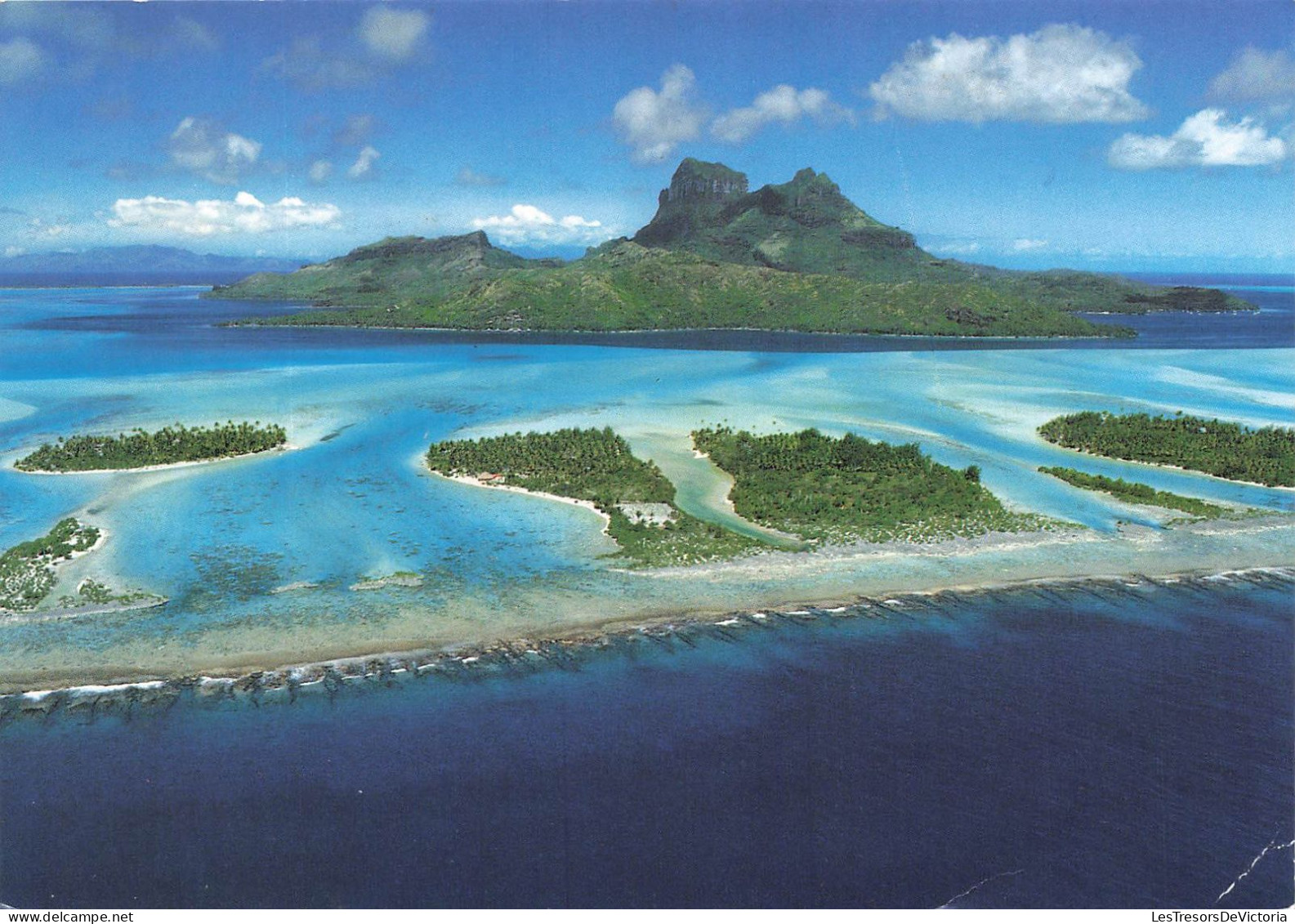POLYNESIE FRANCAISE - Bora Bora - Vue Sur La Mer - Iles - Carte Postale - Französisch-Polynesien