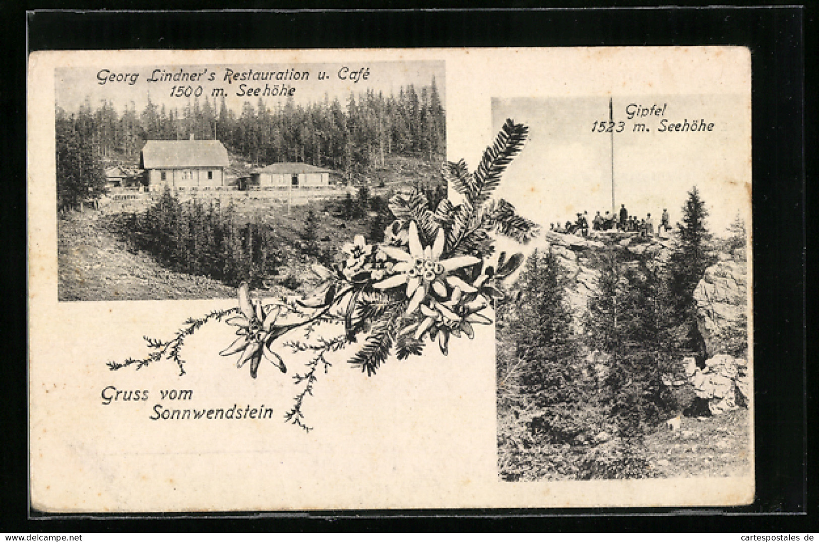 AK Sonnwendstein, Georg Lindner's Restauration, Aussenansicht  - Other & Unclassified