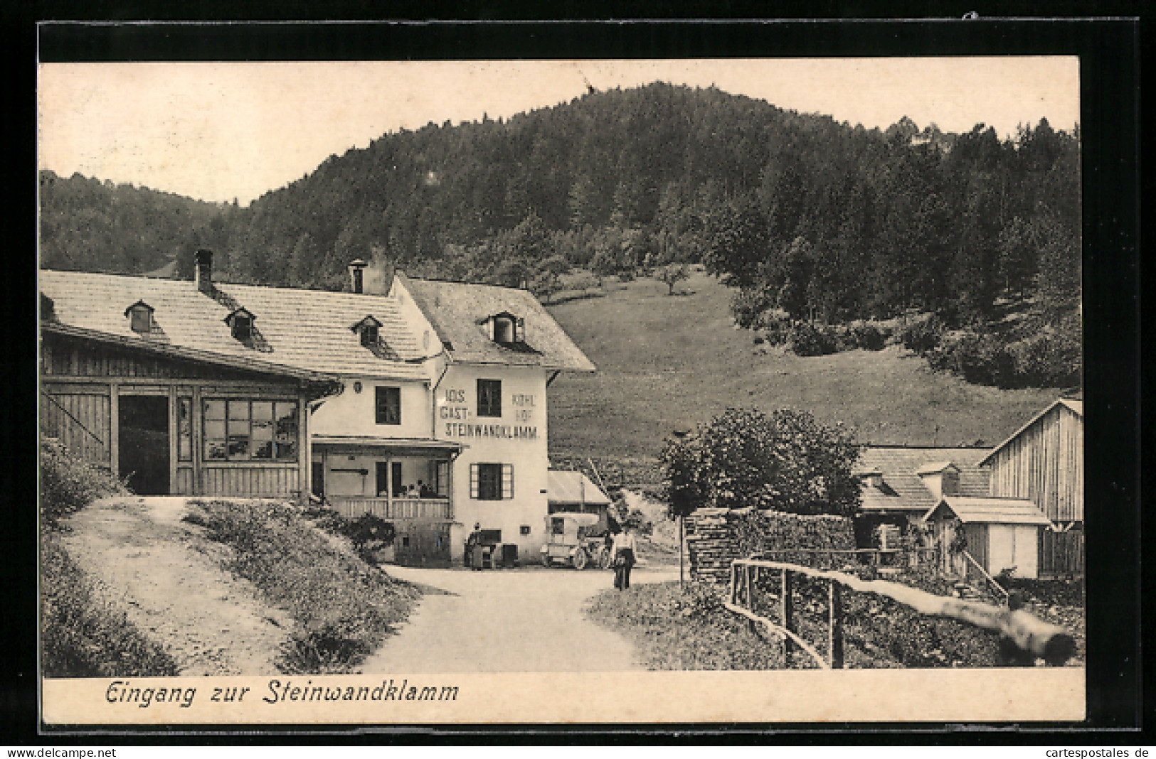 AK Steinwandklamm, Am Gasthof Von Jos. Kohl  - Sonstige & Ohne Zuordnung