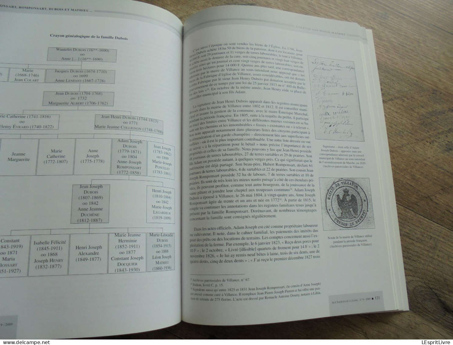 AUX SOURCES DE LA LESSE N° 9 Régionalisme Roumont Luchy Libin Guerre 14 18 Généalogie Ponsart Villance Gendarmerie
