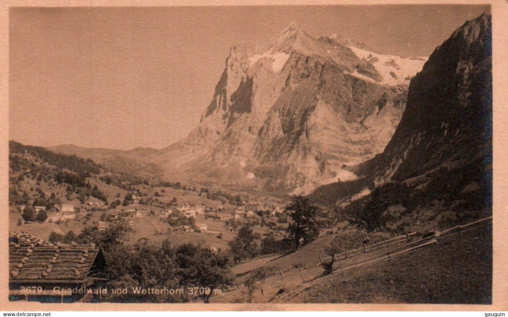 CPA - GRINDELWALD Und WETTERHORN ...Edition Wehrli - Grindelwald