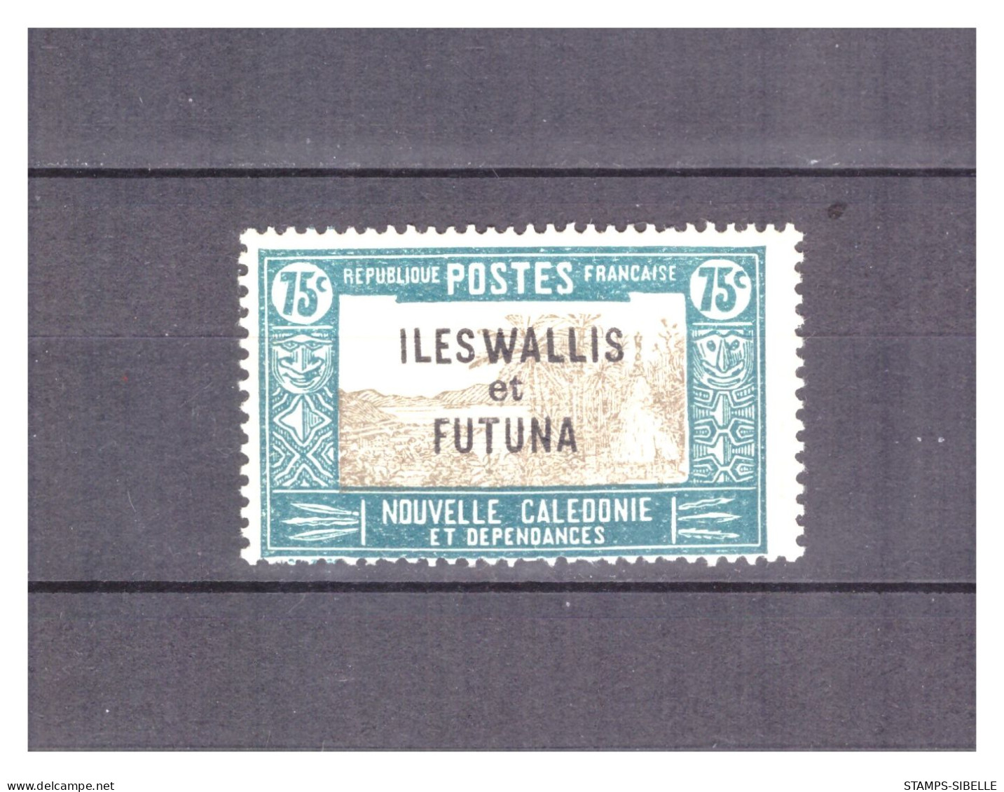 WALLIS  ET  FUTUNA   . N ° 56  .  75 C    . NEUF  * . SUPERBE . - Unused Stamps