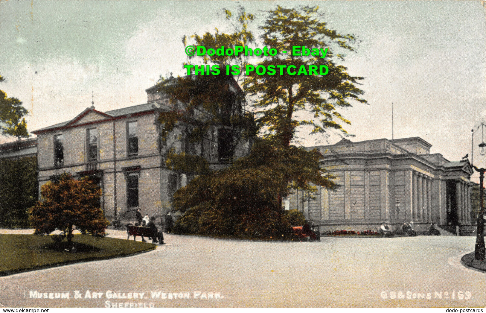 R357085 Museum And Art Gallery. Weston Park. Sheffield. No. 169. B. Bagshaw. A1 - Monde