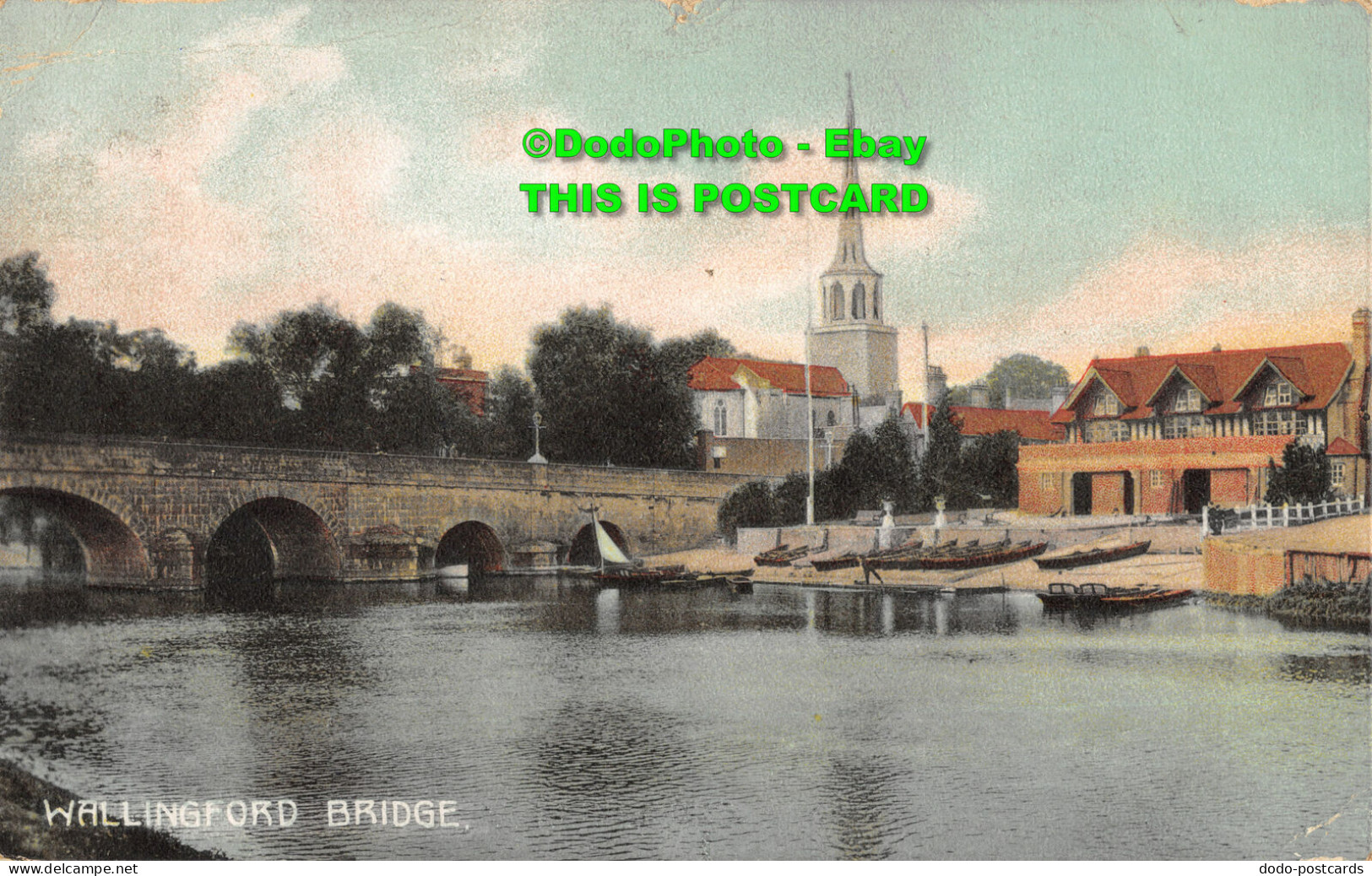 R357089 Wallingford Bridge. J. A. Latter. 1906 - Monde