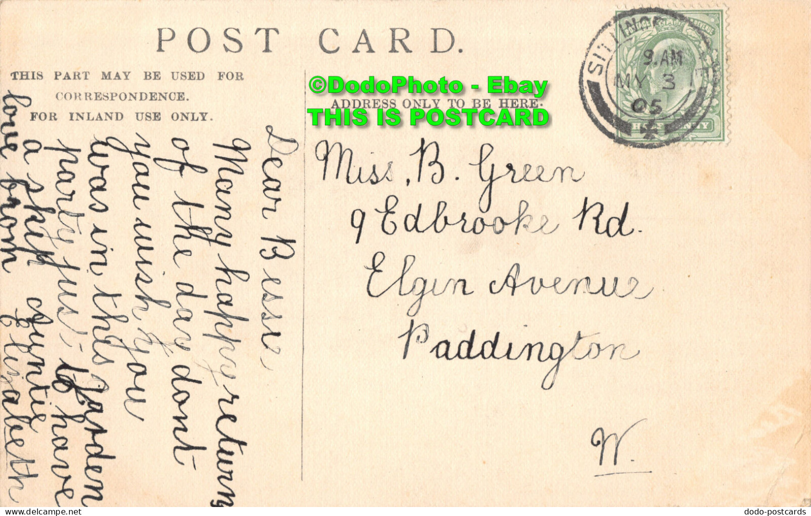 R357090 S. Hildesheimer. All In A Garden Fair. Maude Goodman. No. 5085. 1905 - Monde