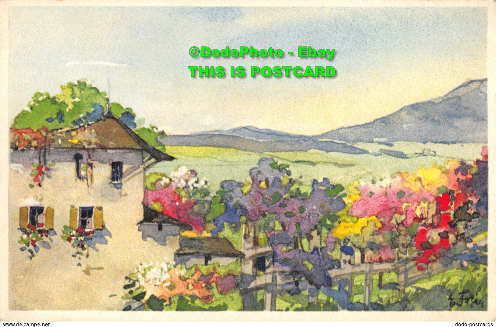 R357374 Painting. St. F. No. 812. Stehli. Postcard - Monde
