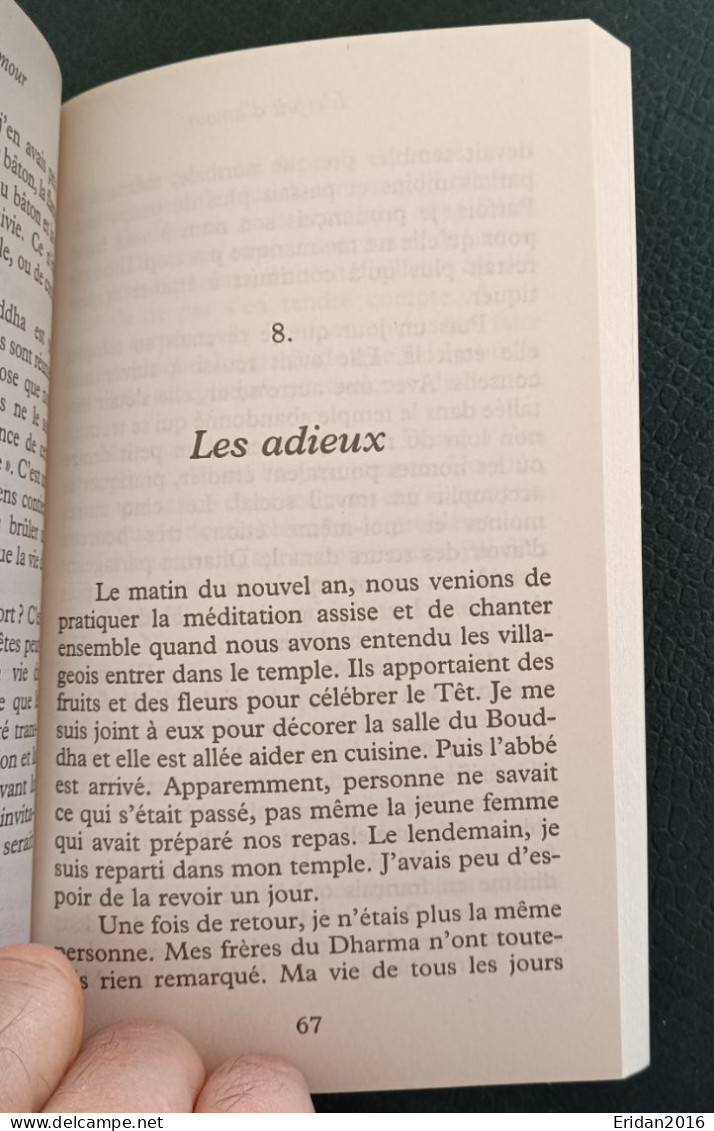 L'Esprit D'Amour : Thich Nhat Hanh  : FORMAT POCHE - Esotérisme