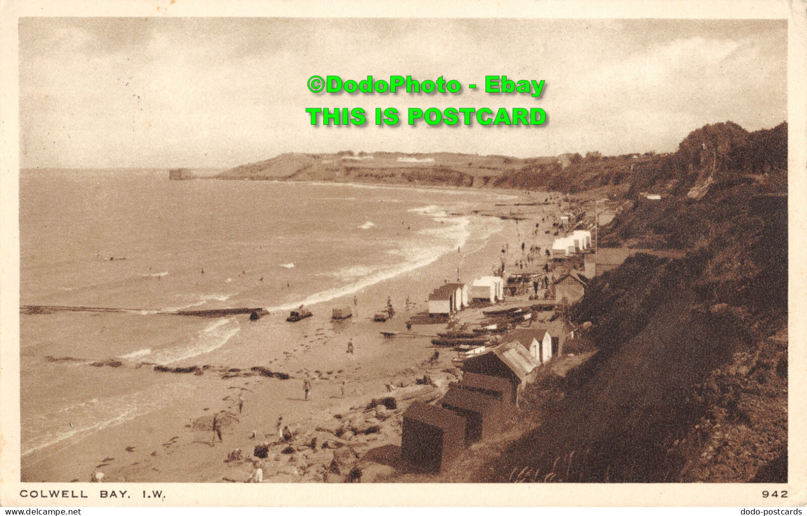 R357431 Colwell Bay. I. W. 942. The Bay Series Of Local Views. Dean. 1934 - World