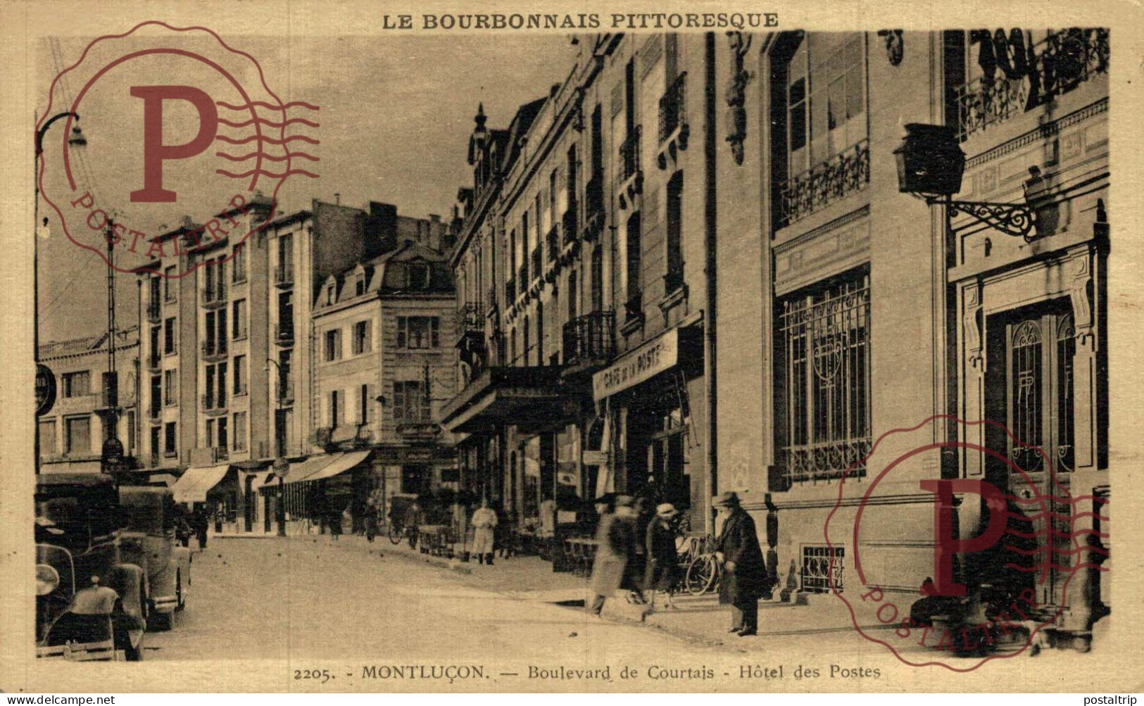 FRANCIA. FRANCE. MONTLUÇON. BOULEVARD COURTAIS. - Montlucon