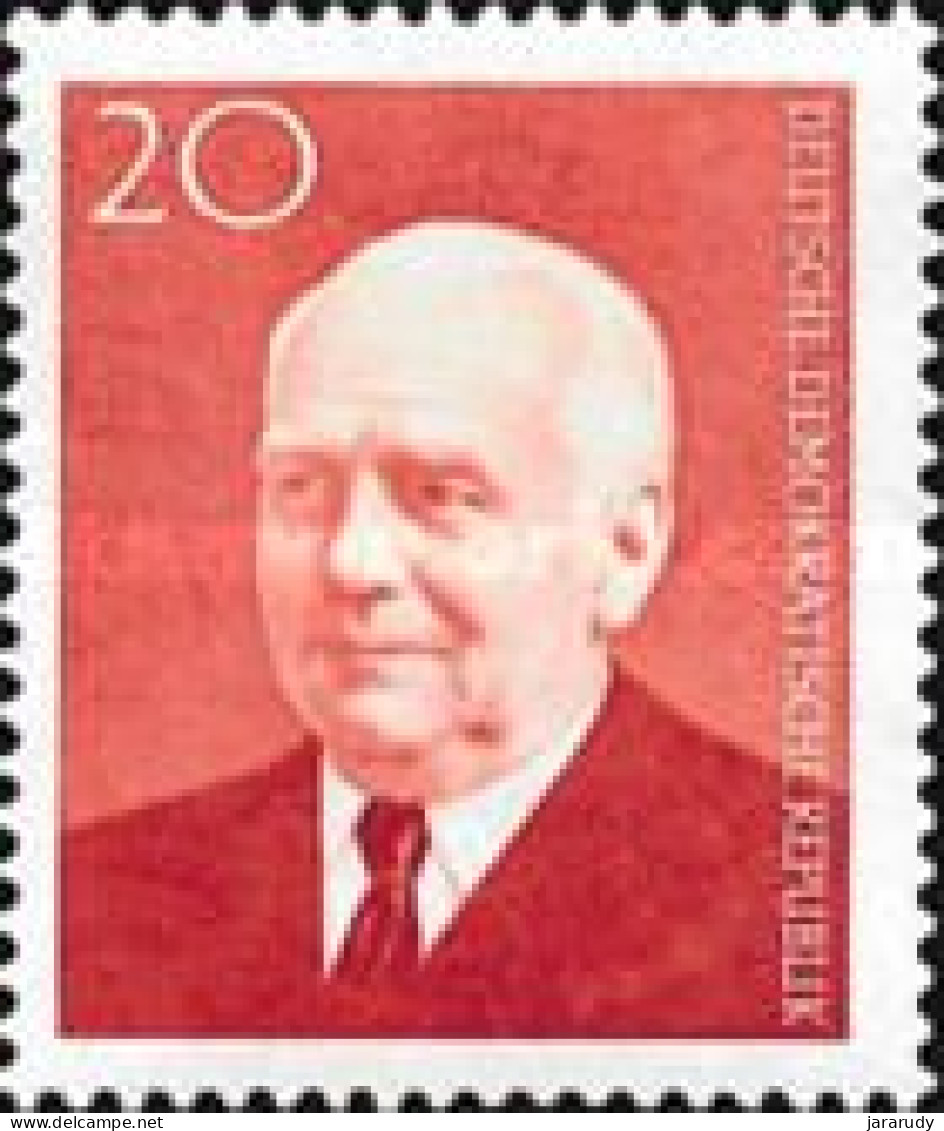 DDR PERSONAJE 1959 Yv 388 MNH - Nuovi