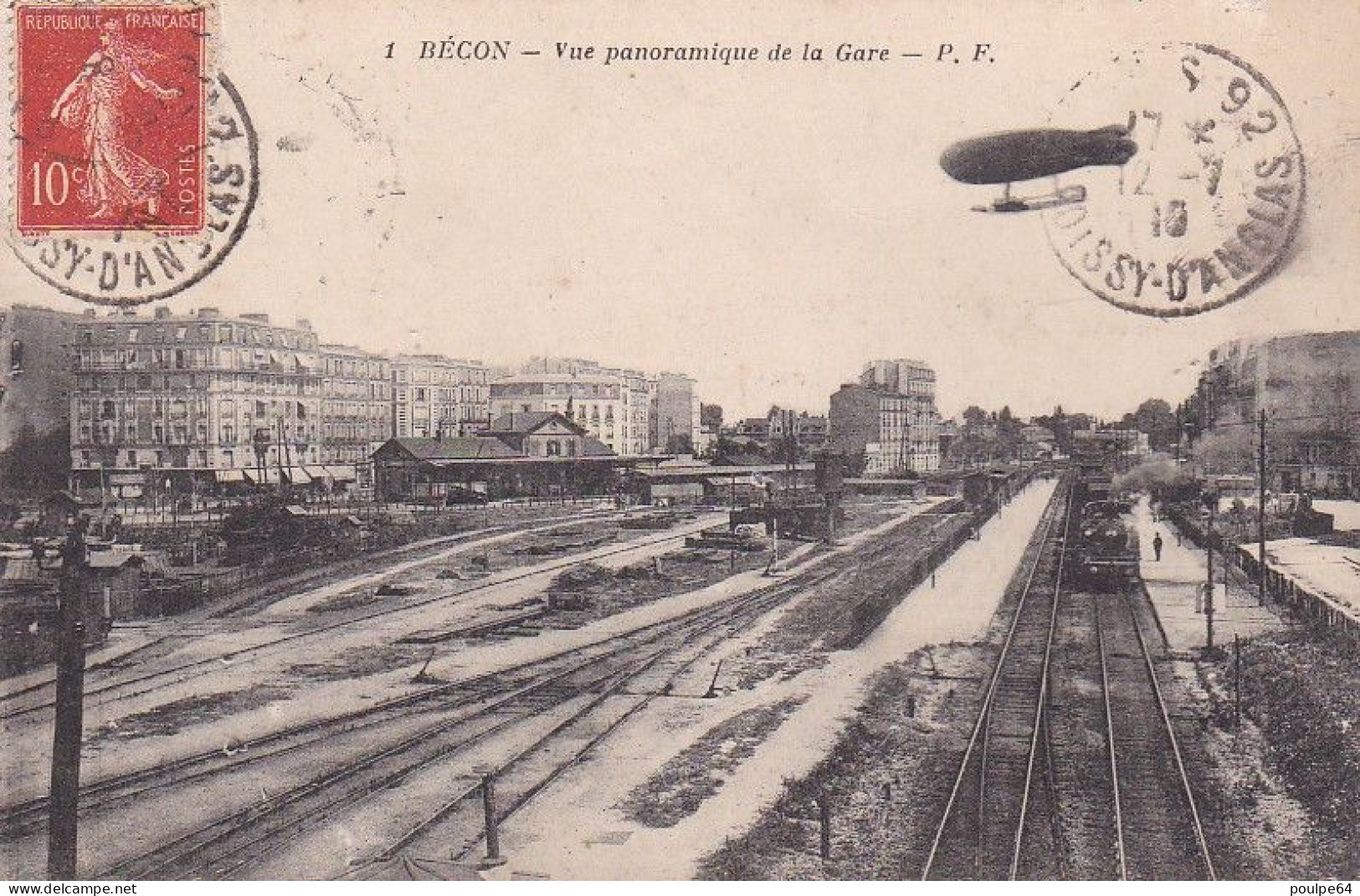 Bécon-les Bruyères - La Gare : Vue Intérieure - Andere & Zonder Classificatie