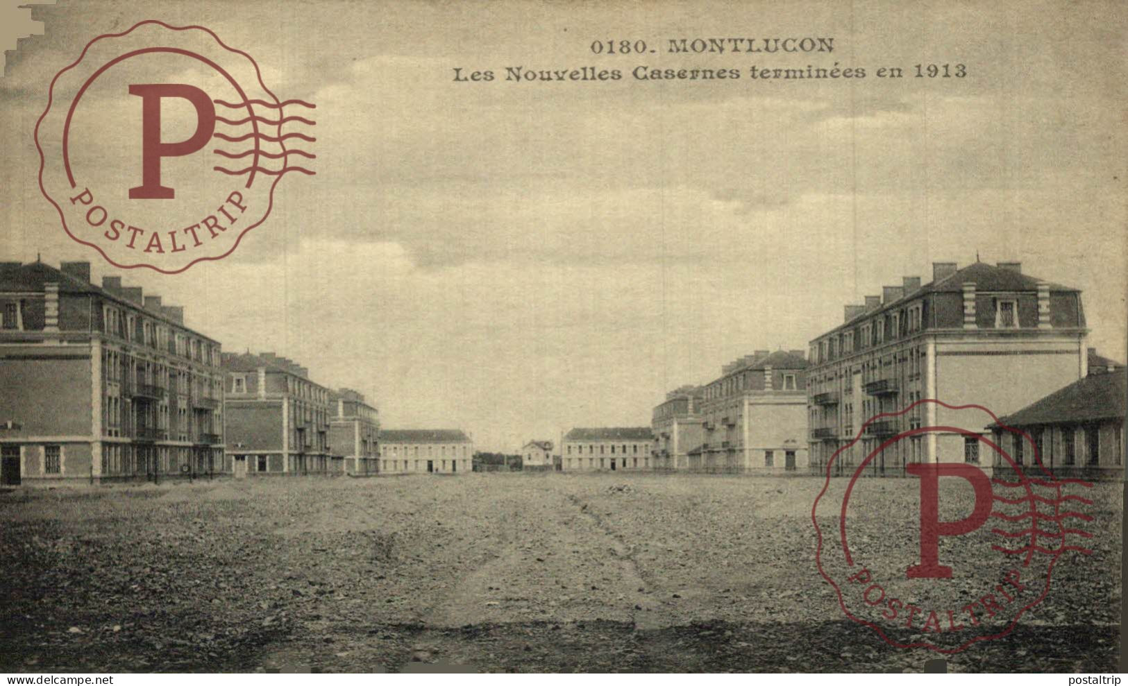 FRANCIA. FRANCE. MONTLUÇON. Les Nouvelles Casernes Terminées En 1913 - Montlucon