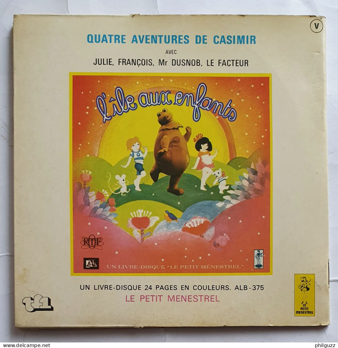 Livre Disque Vinyle 45 Tours Casimir Le Concours De Chansons - L'ile Aux Enfants ALB-143 1977 - Collectors