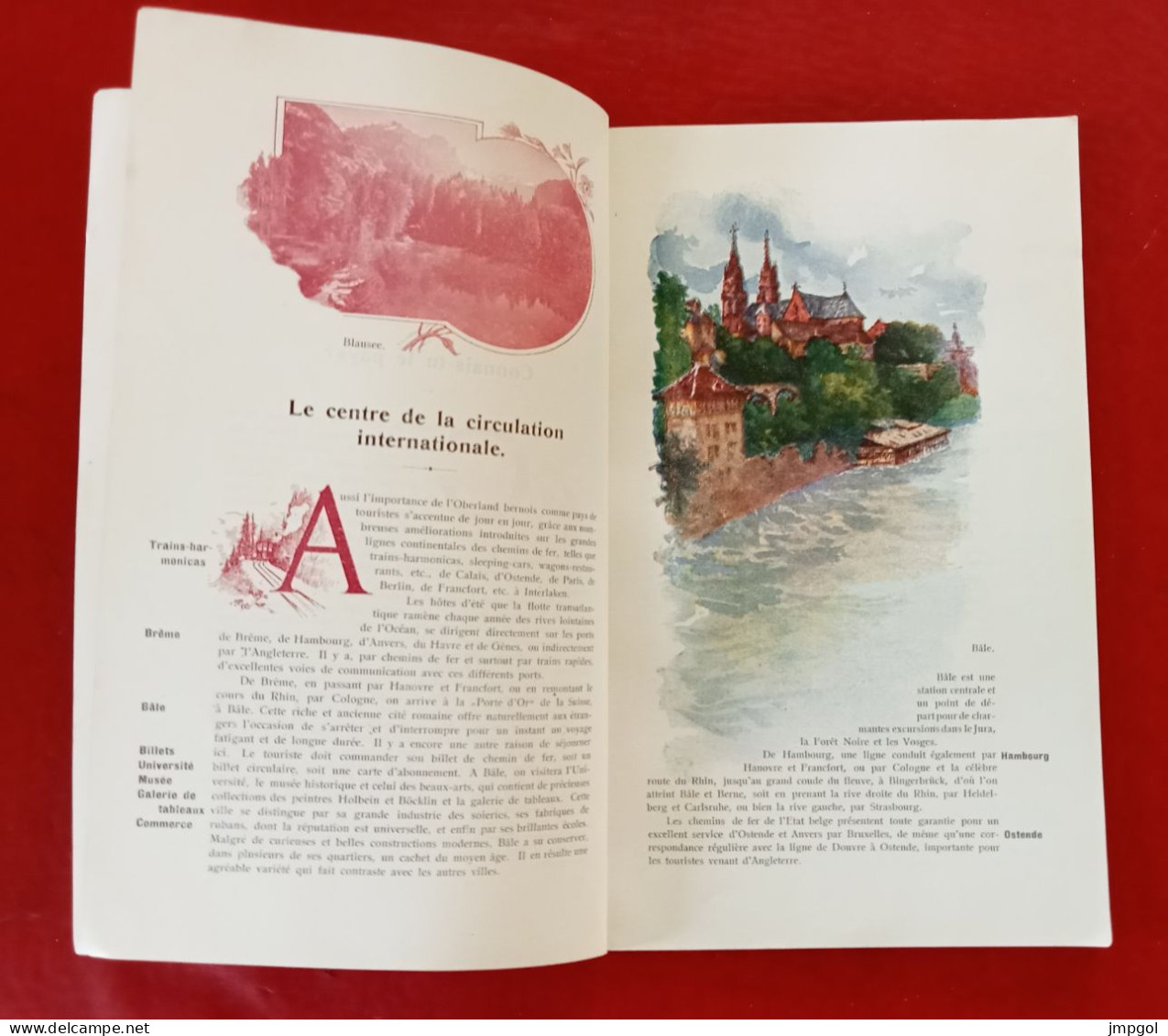 Guide Vers 1900 En Pays Bernois Oberland Thoune Aeschi Interlaken Jungfrau Chemin De Fer Wengen Grindelwald Spiez... - Cuadernillos Turísticos