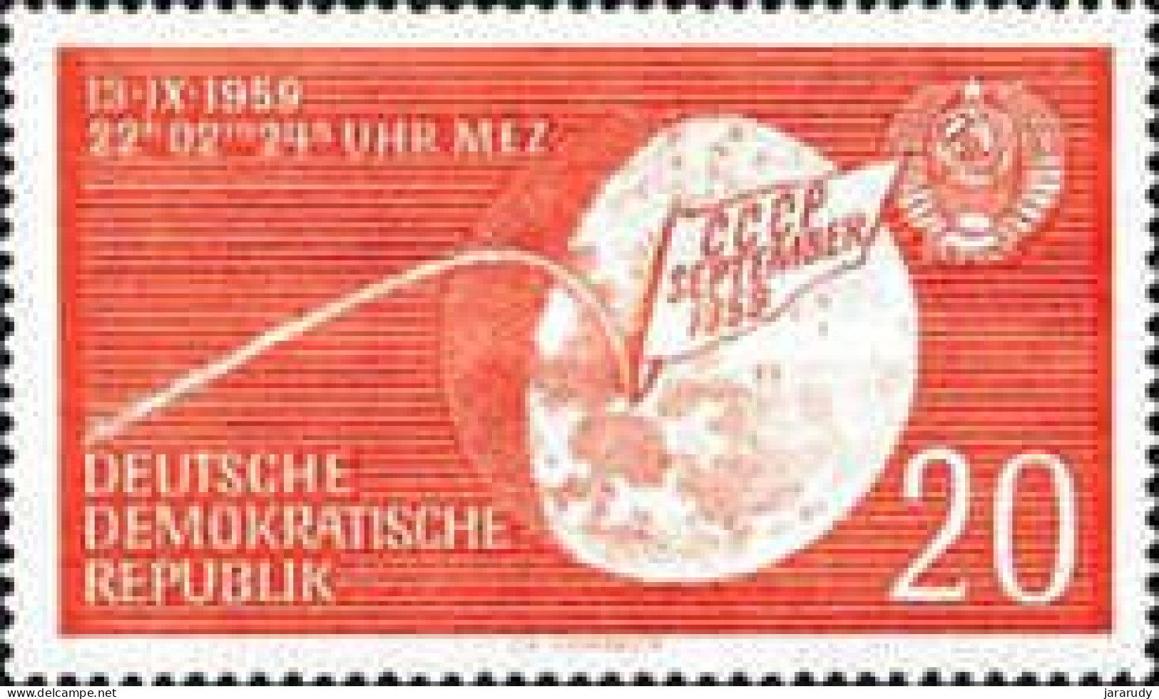 DDR ESPACIO 1959 Yv 437 MNH - Neufs