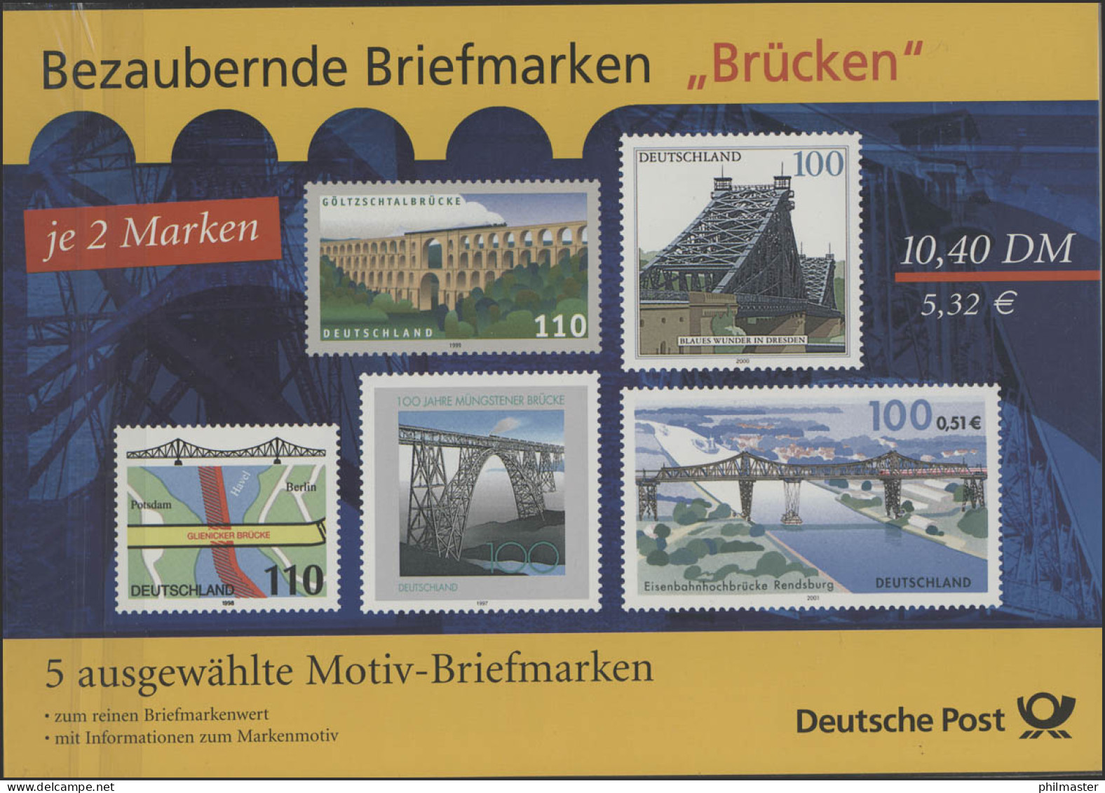 Bezaubernde Briefmarken: Brücken 1, Postfrisch **  - Other & Unclassified