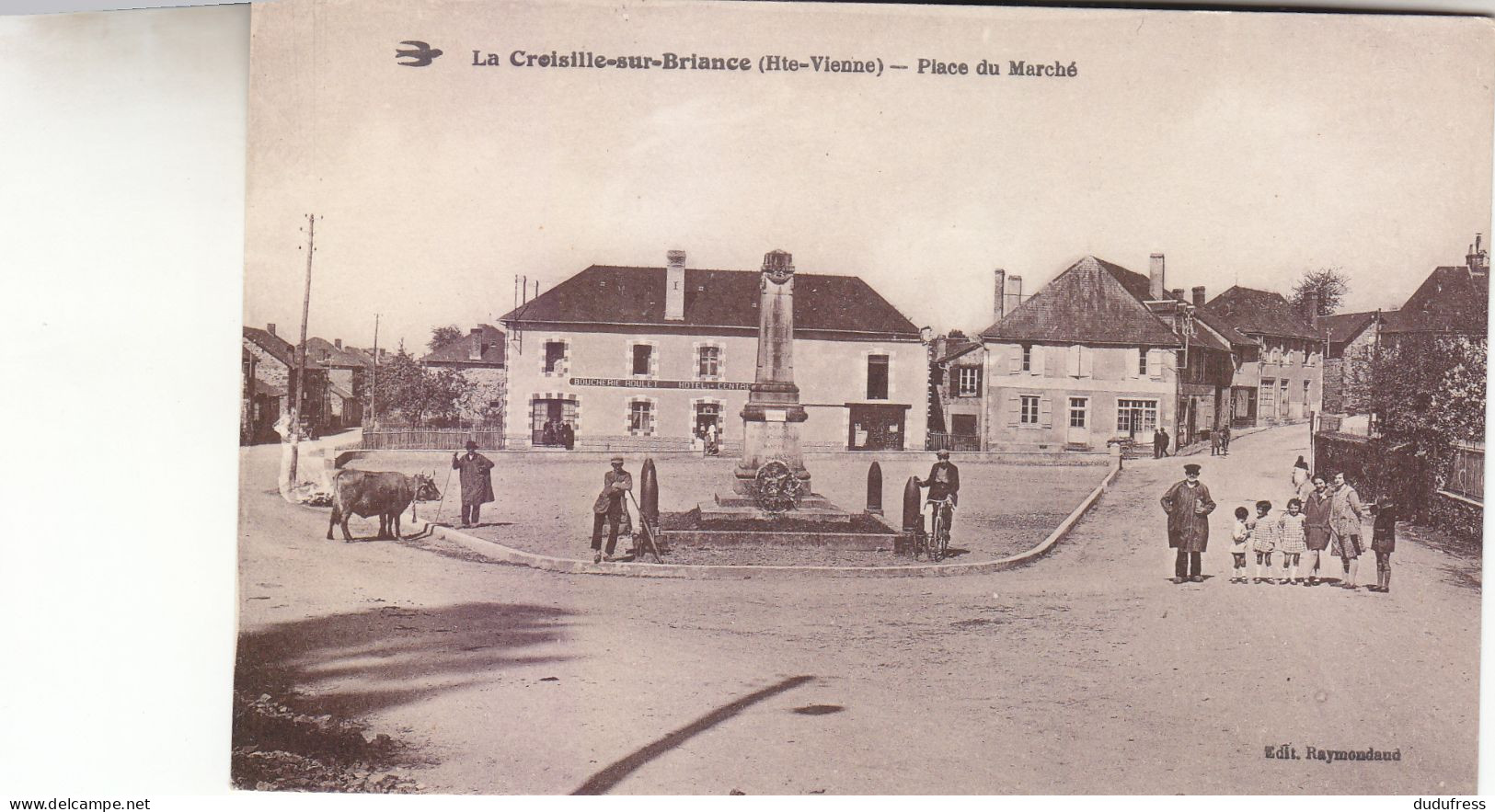 LA CROISILLE  PLACE DU MARCHE - Sonstige & Ohne Zuordnung