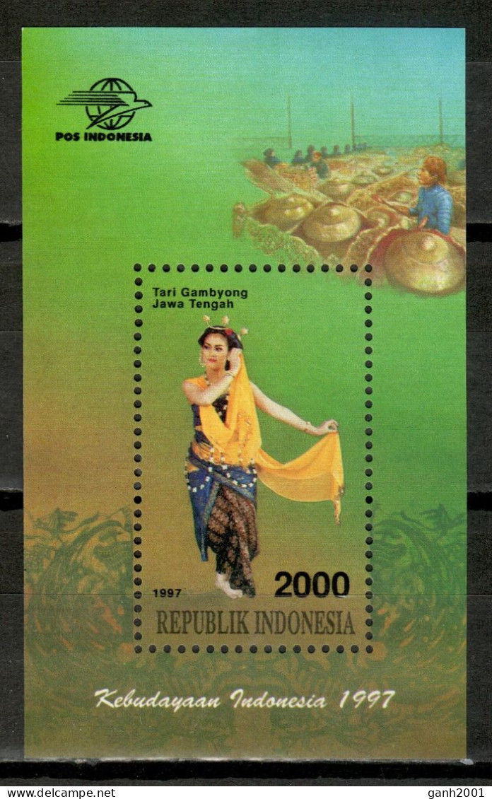 Indonesia 1997 / Folk Costumes MNH Trajes Típicos Folklore Kostüme / Cu16136  31-30 - Otros & Sin Clasificación