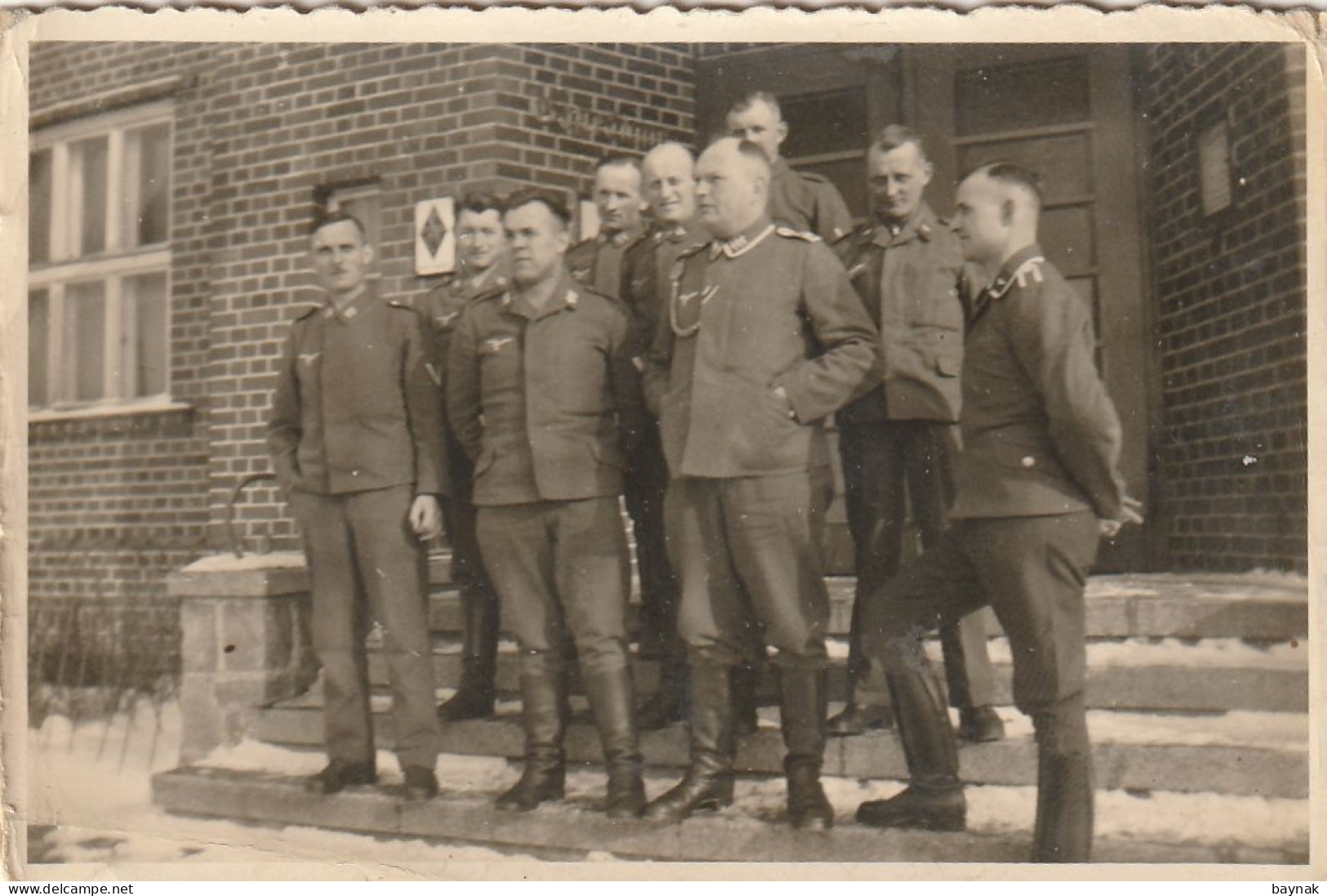 D270  --   DEUTSCHLAND - WW2  --  OFFICERS, LUFTWAFFE, ORDEN  --    ORIGINAL  KLEINE  PHOTO - 1939-45