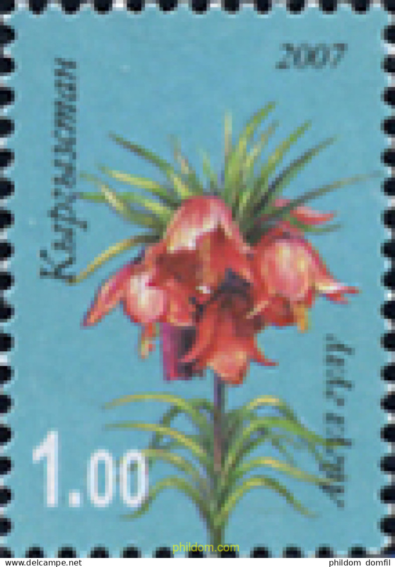 234896 MNH KIRGUIZISTAN 2007 FLOR - Kirghizistan