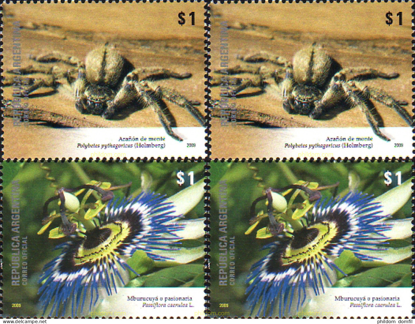 233649 MNH ARGENTINA 2009 FAUNA Y FLORA - Unused Stamps