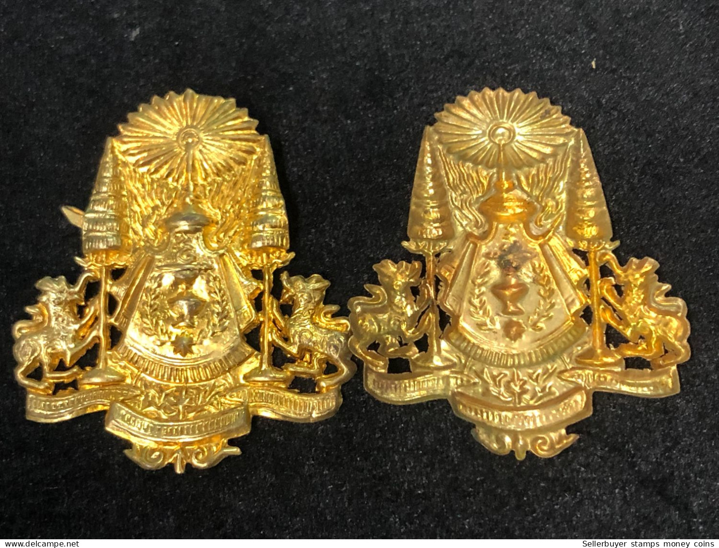 Thailand And Cambodia Cambodge Medal Pre1975 Orginal Vintage.-1pcs Rare - Otros & Sin Clasificación