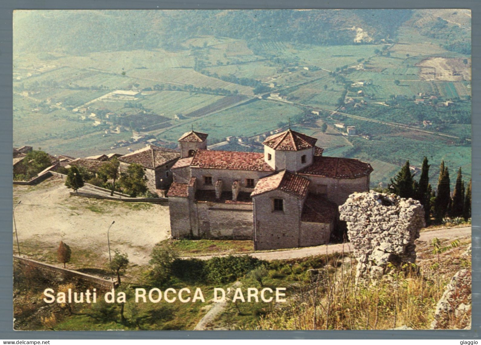 °°° Cartolina - Rocca D'arce Chiesa Di S. Benedetto - Nuova °°° - Frosinone