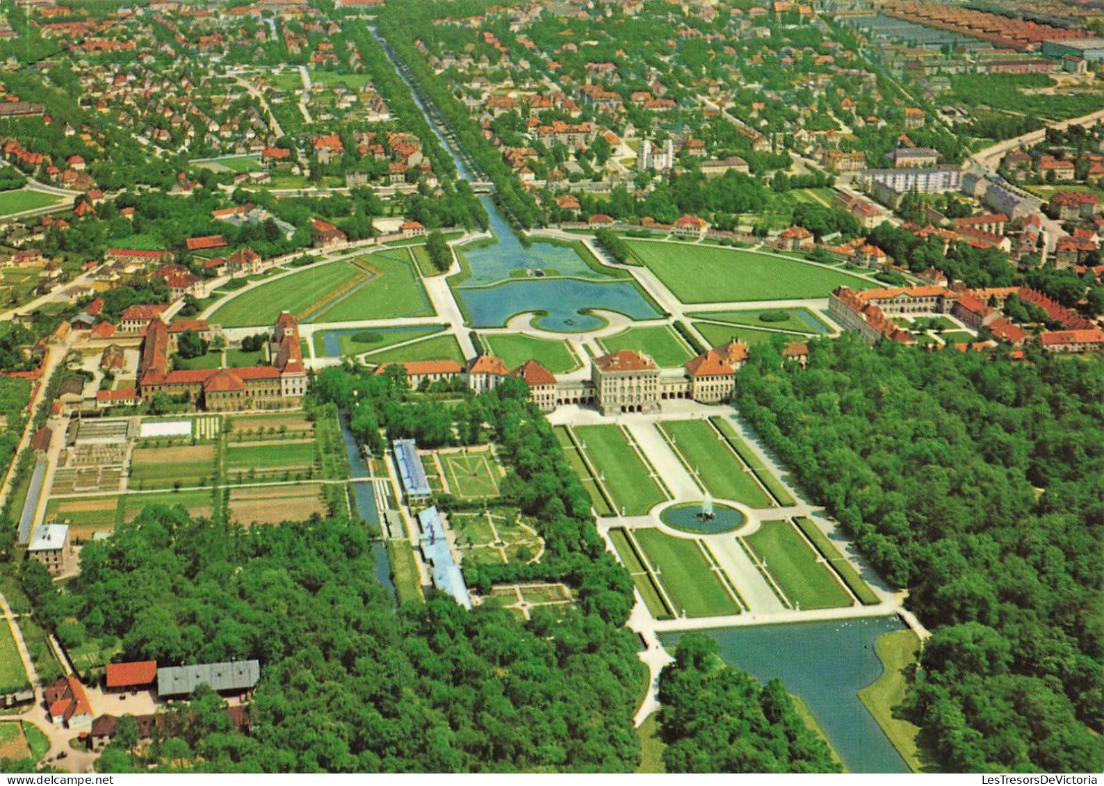 ALLEMAGNE - Munchen - ScholB Numphenburg - Nymphenburg Castle - Vue D'ensemble - Carte Postale - Muenchen