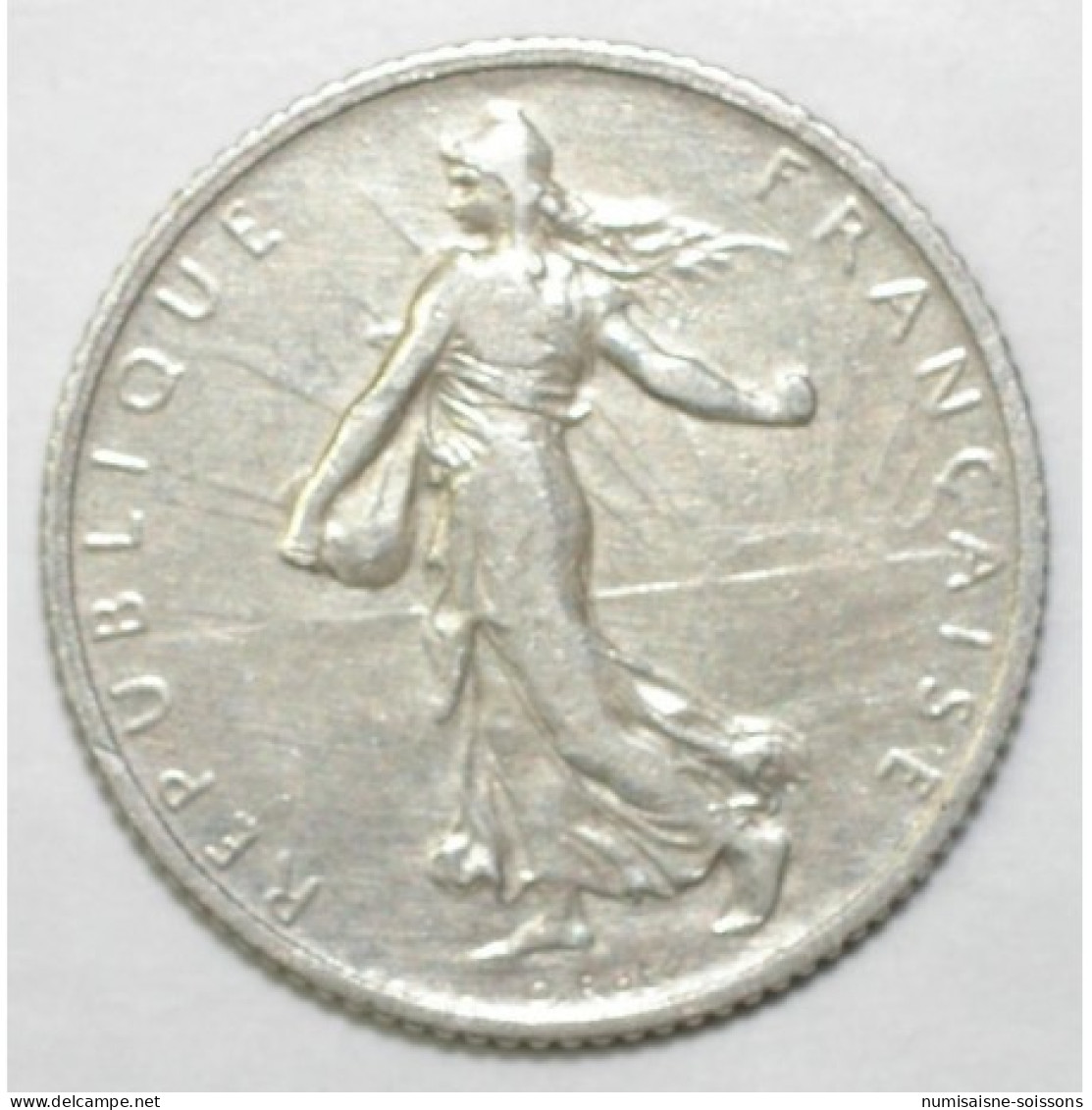 GADOURY 467 - 1 FRANC 1909 TYPE SEMEUSE - ARGENT - KM 844.1 - TTB - 1 Franc