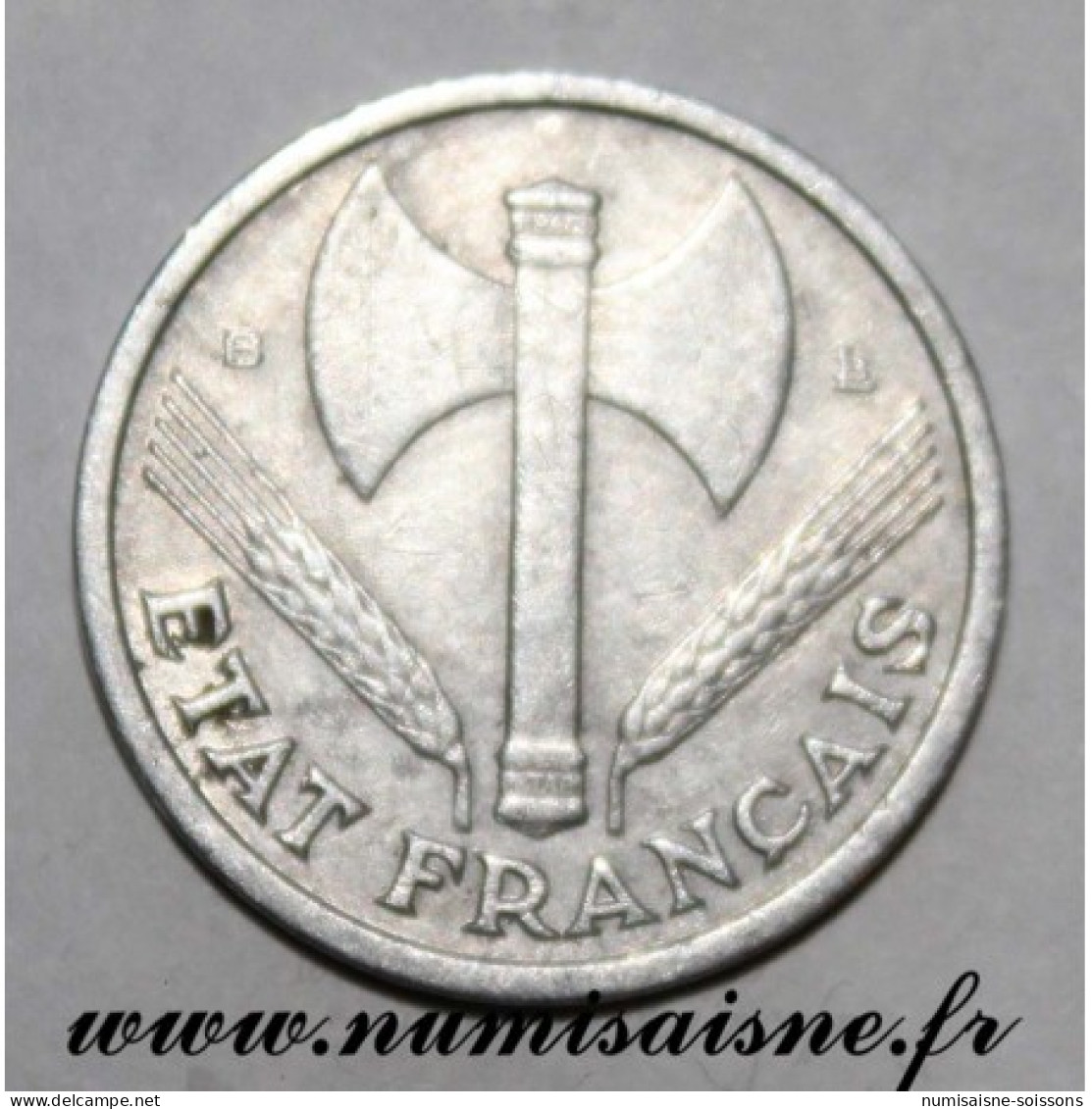 GADOURY 471 - 1 FRANC 1944 B - Beaumont Le Roger - TYPE BAZOR - KM 902 - TTB - 1 Franc