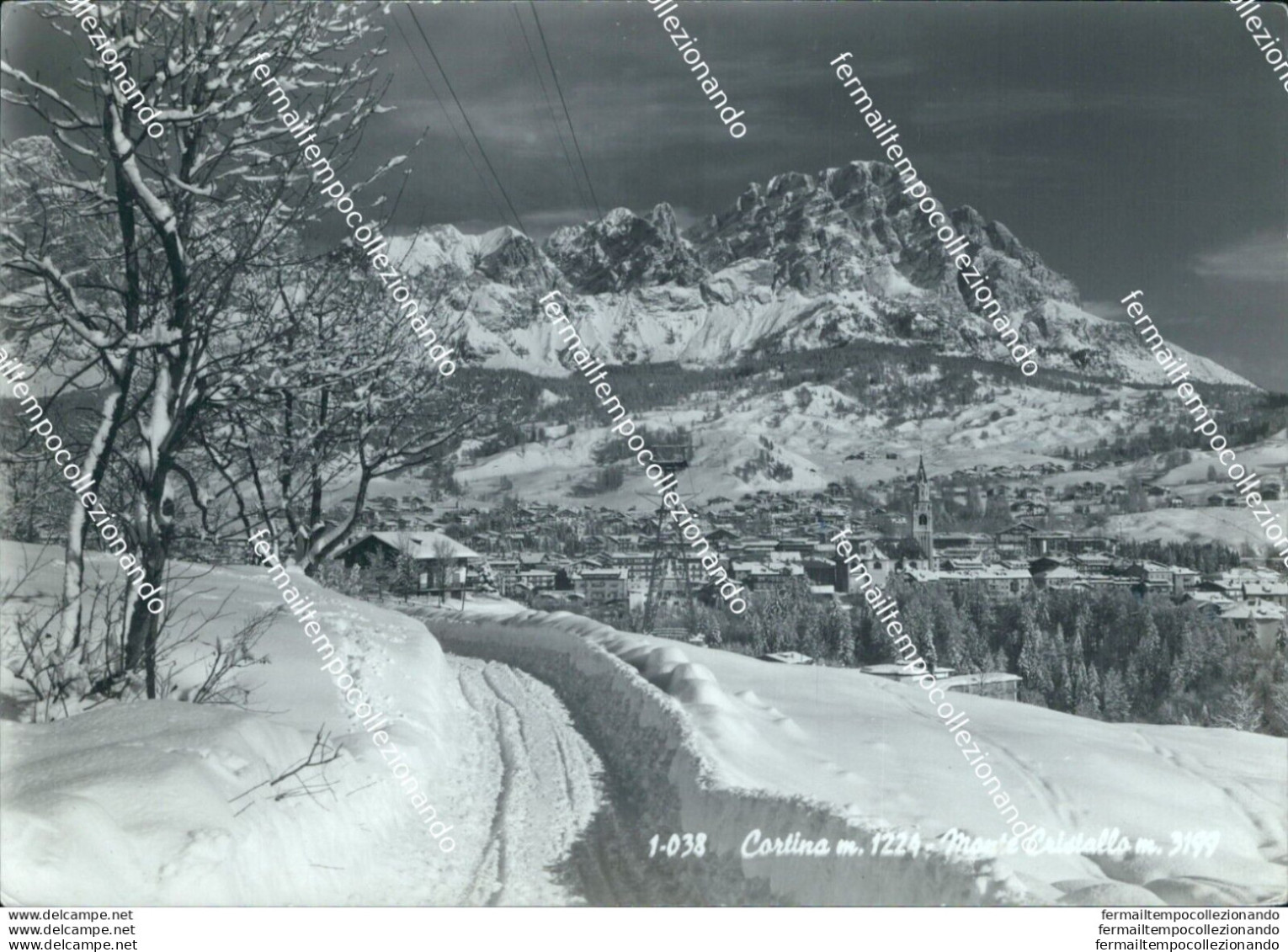 Bm129 Cartolina Cortina Provincia Di Belluno - Belluno