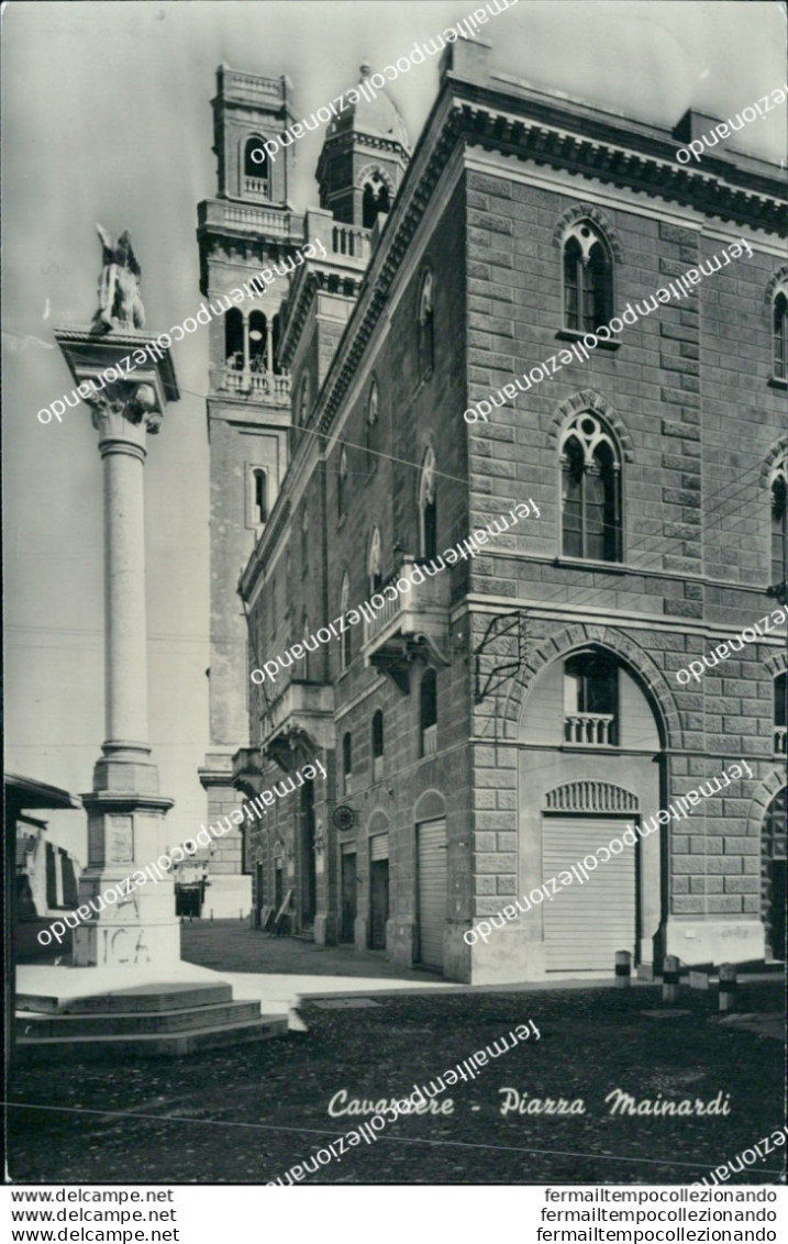 Bl639 Cartolina Cavarzere Piazza Minardi Provincia Di Treviso - Treviso