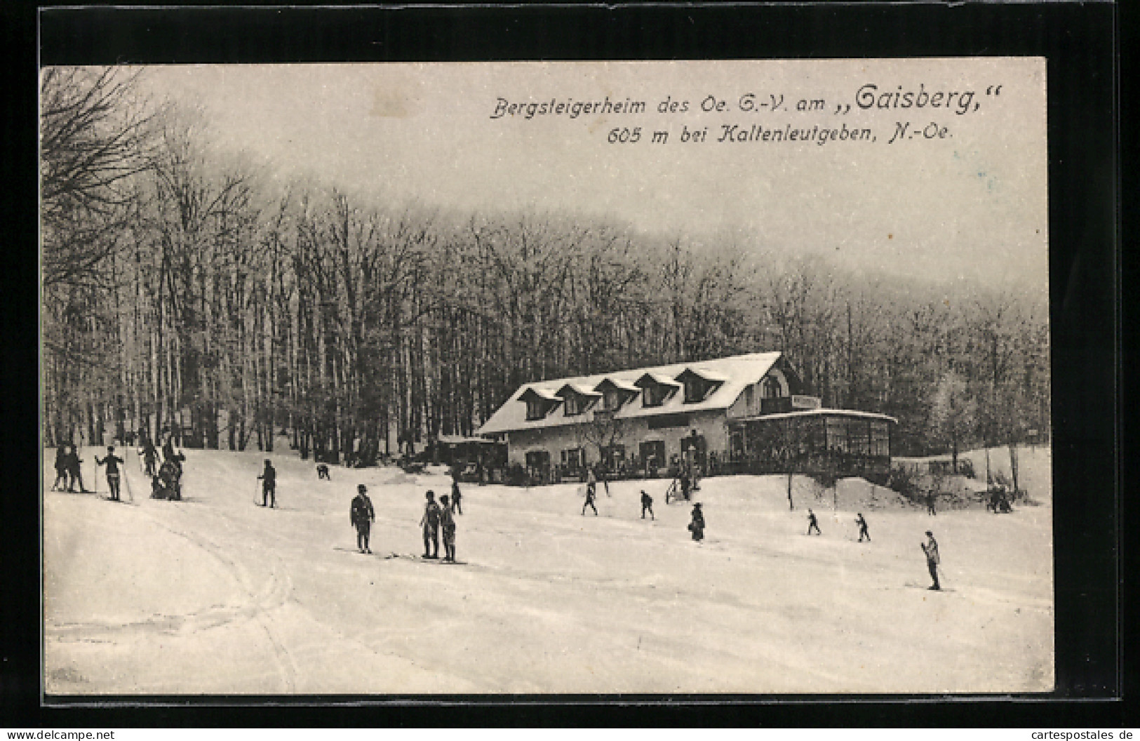 AK Kaltenleutgeben, Restauration Gaisberg  - Altri & Non Classificati