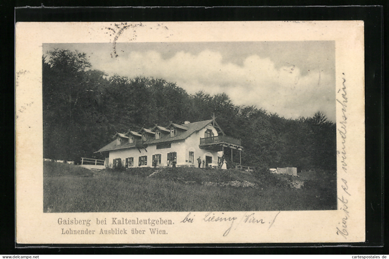 AK Kaltenleutgeben, Hotel Auf Dem Gaisberg  - Andere & Zonder Classificatie