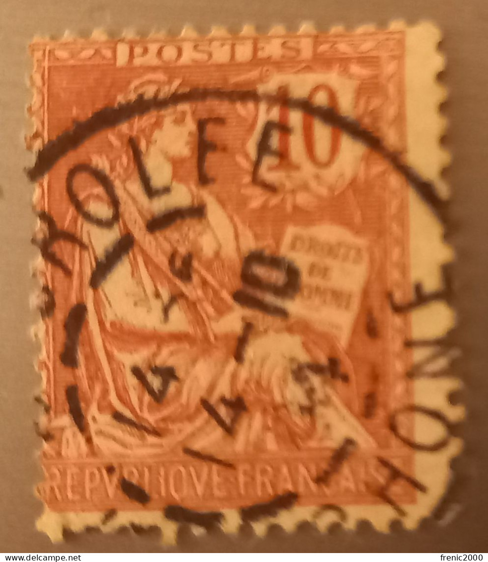 TF 017 - Mouchon 112 Oblitéré - Used Stamps