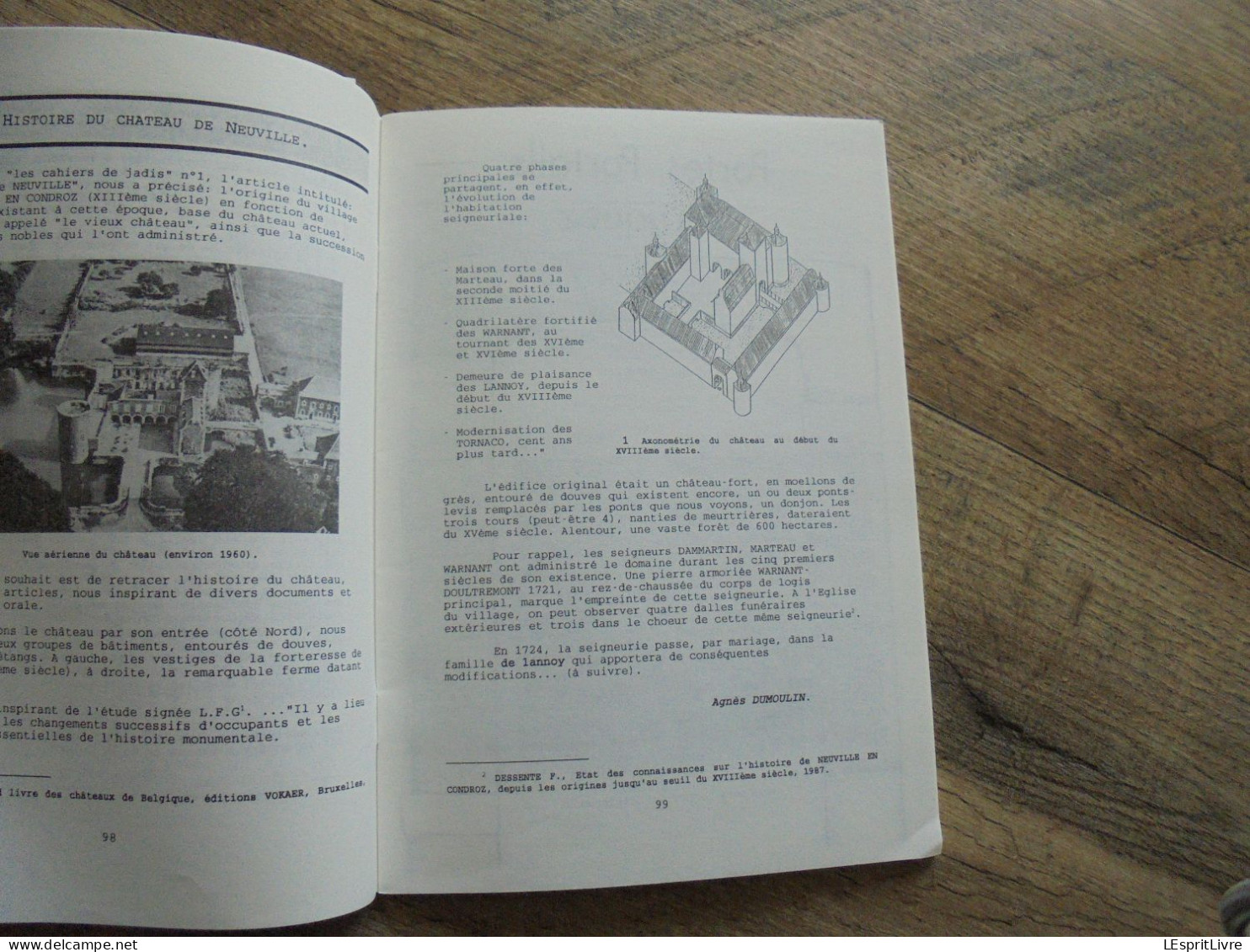 MEMOIRE DE NEUPRE N° 4 Régionalisme Plainevaux Rotheux Neuville Château Archéologie Villa Awy Maréchalerie Jeu Bouchon - België