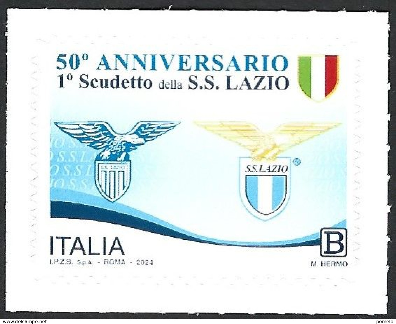 ITALIA - 2024  50° Anniversario 1° Scudetto Lazio - 2021-...: Mint/hinged