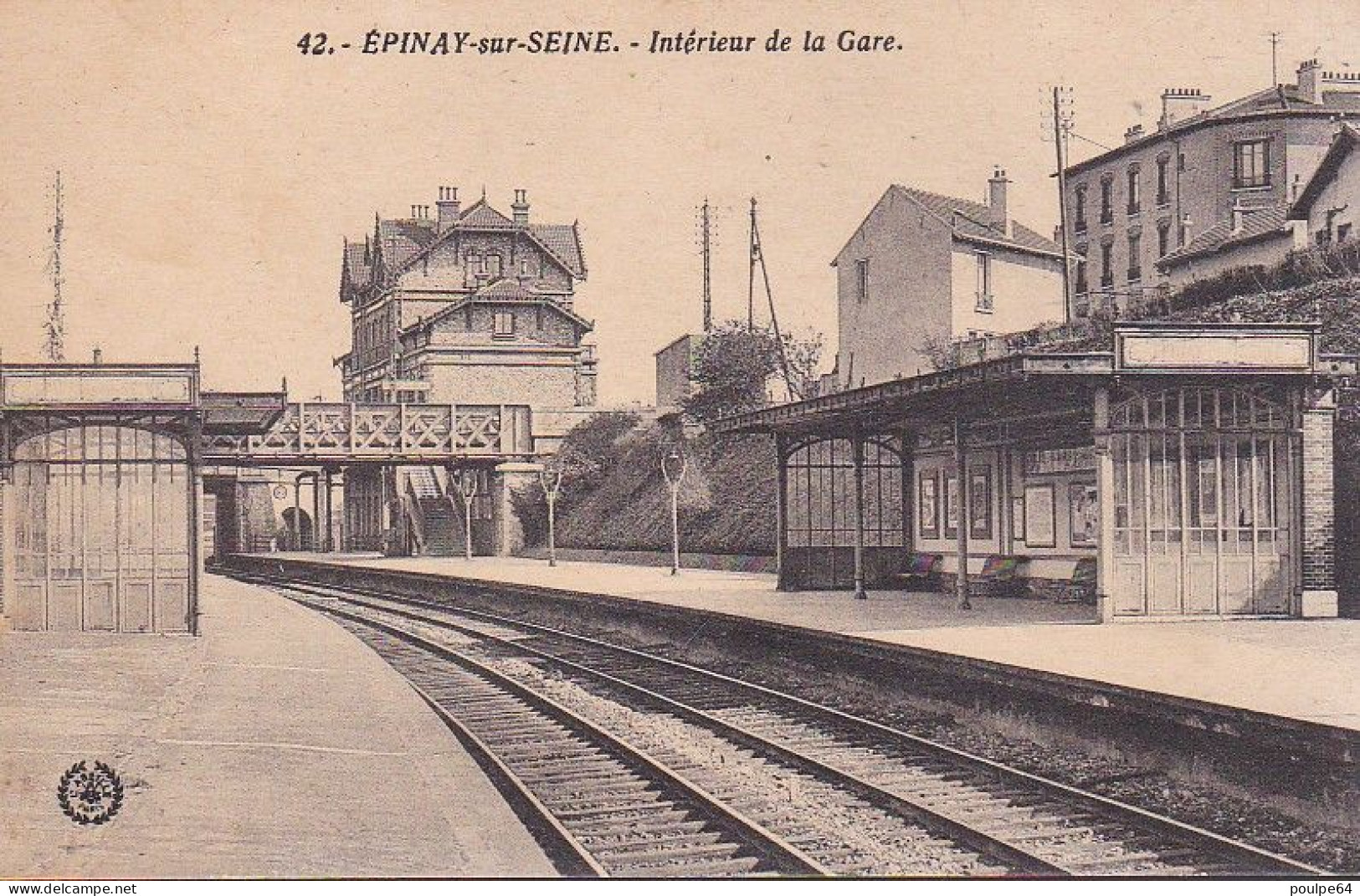 Épinay-sur-Seine - La Gare : Vue Intérieure - Andere & Zonder Classificatie