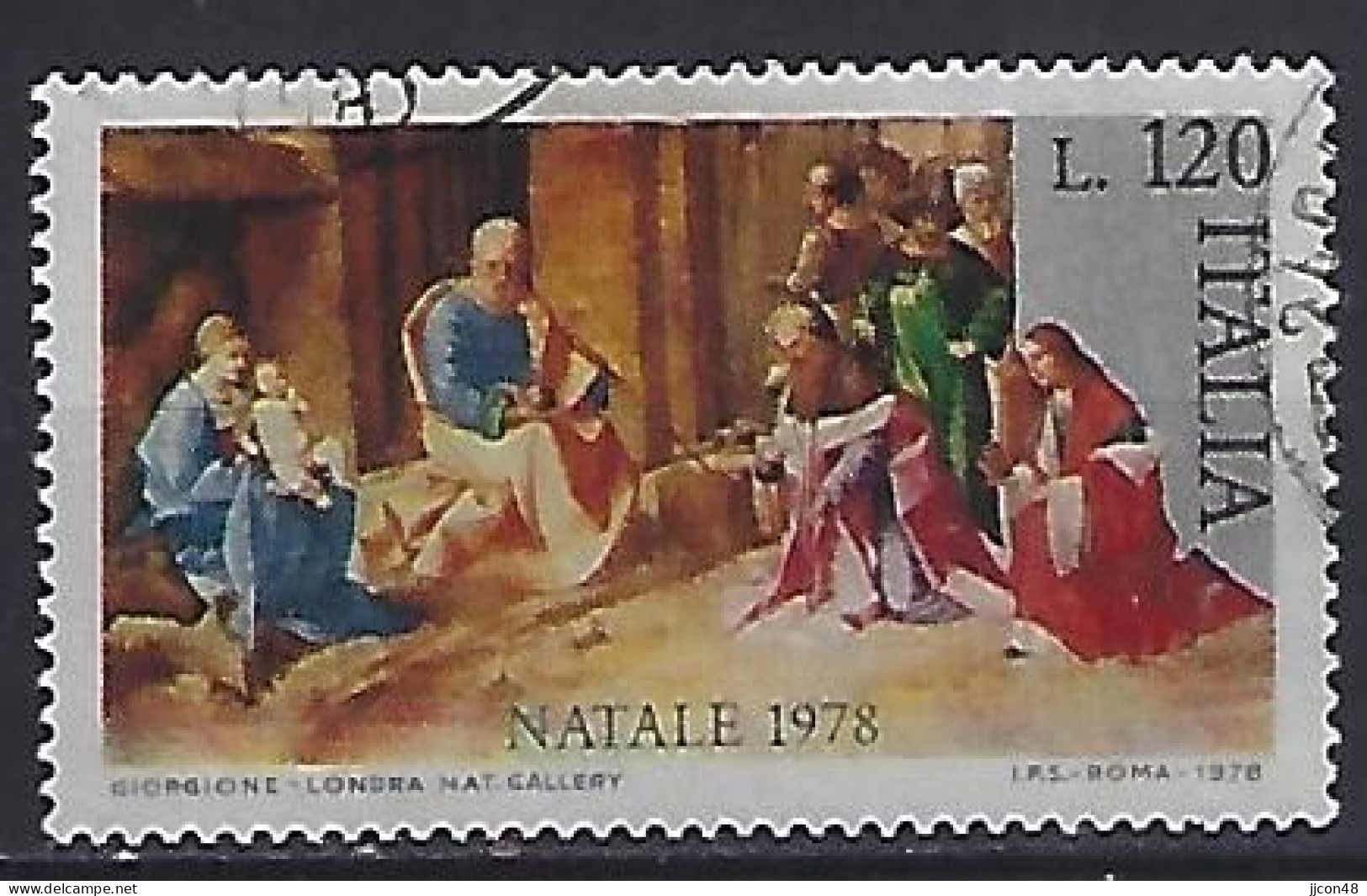 Italy 1978  Weihnachten (o) Mi.1631 - 1971-80: Used