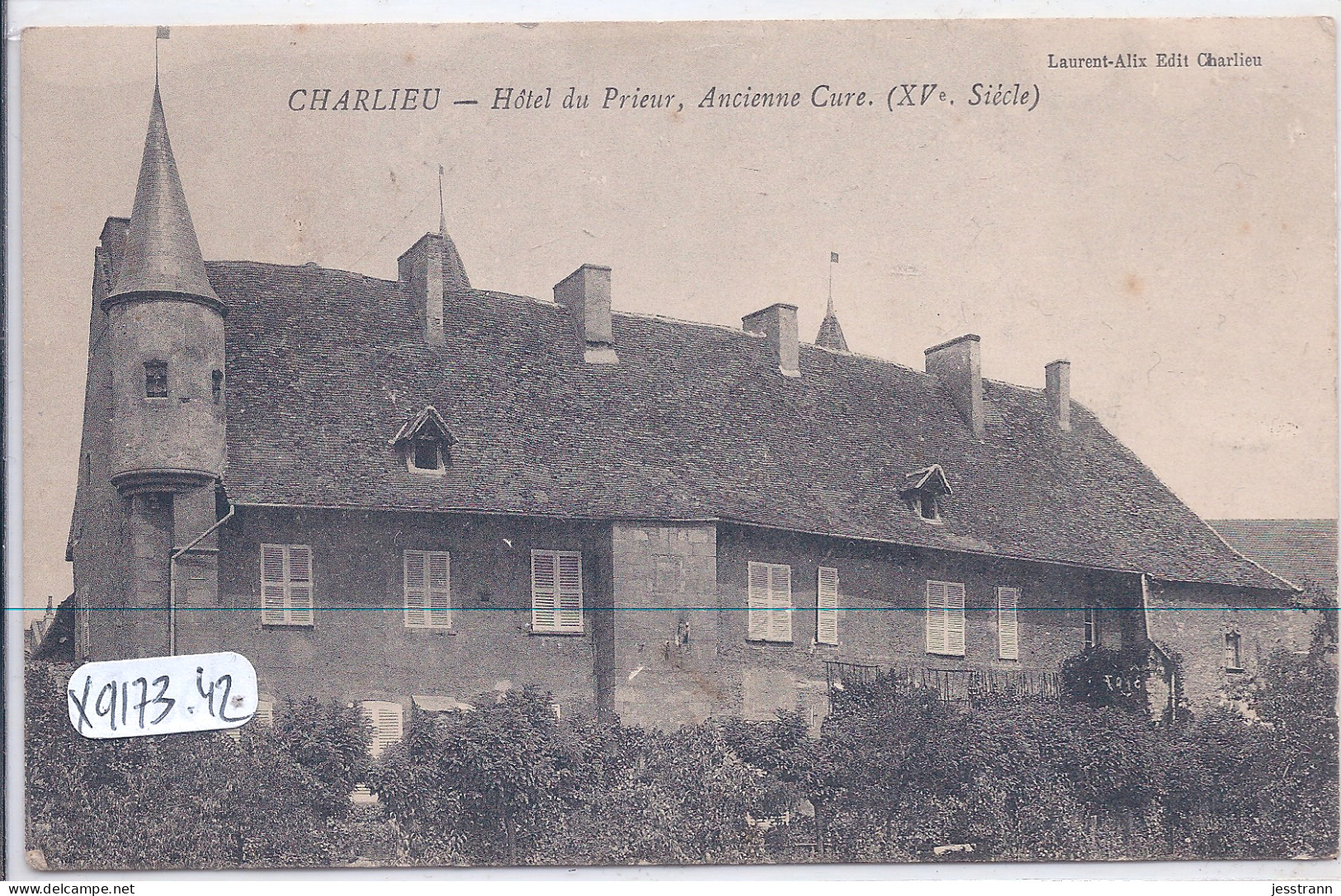 CHARLIEU- HOTEL DU PRIEUR- ANCIENNE CURE - Charlieu