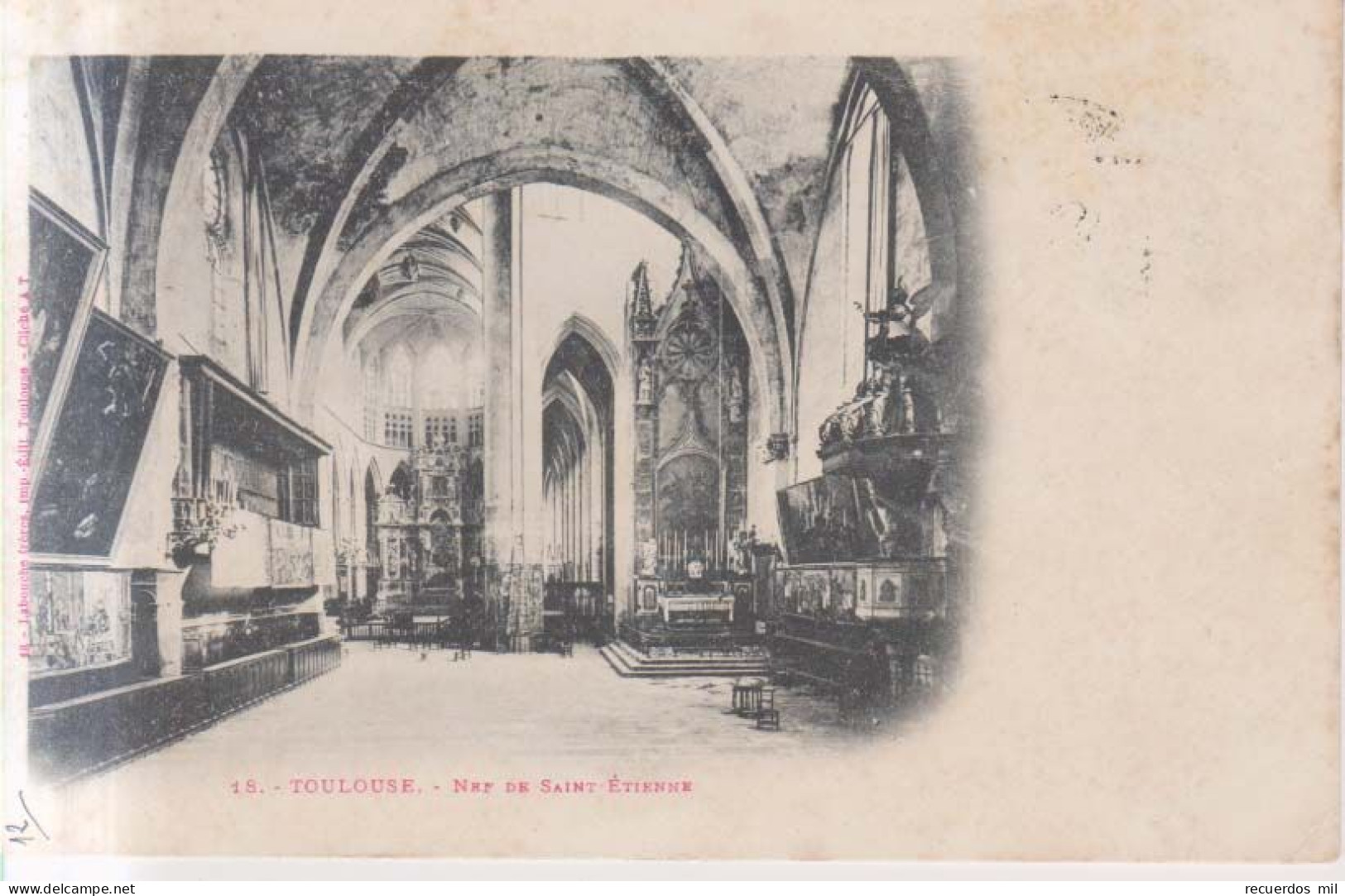Toulouse Nef De Saint Etienne   1900 - Toulouse