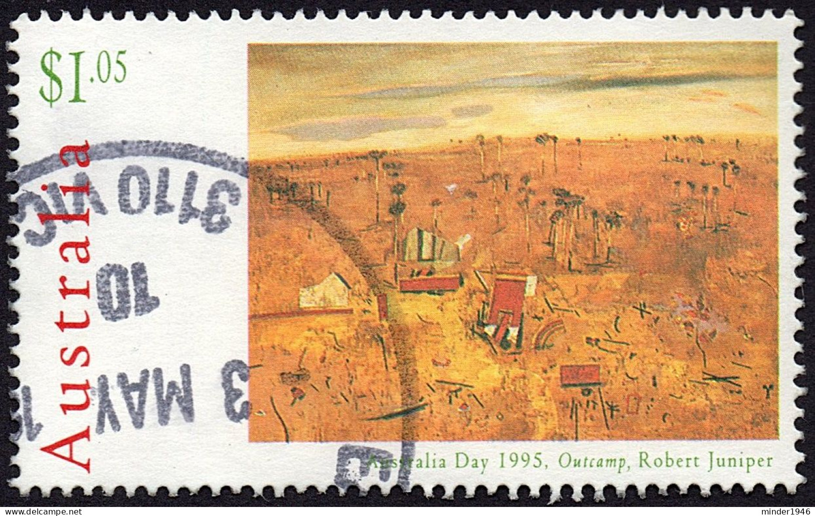 AUSTRALIA 1995 QEII $1.05 Multicoloured, Australia Day-Outcamp Robert Juniper FU - Used Stamps