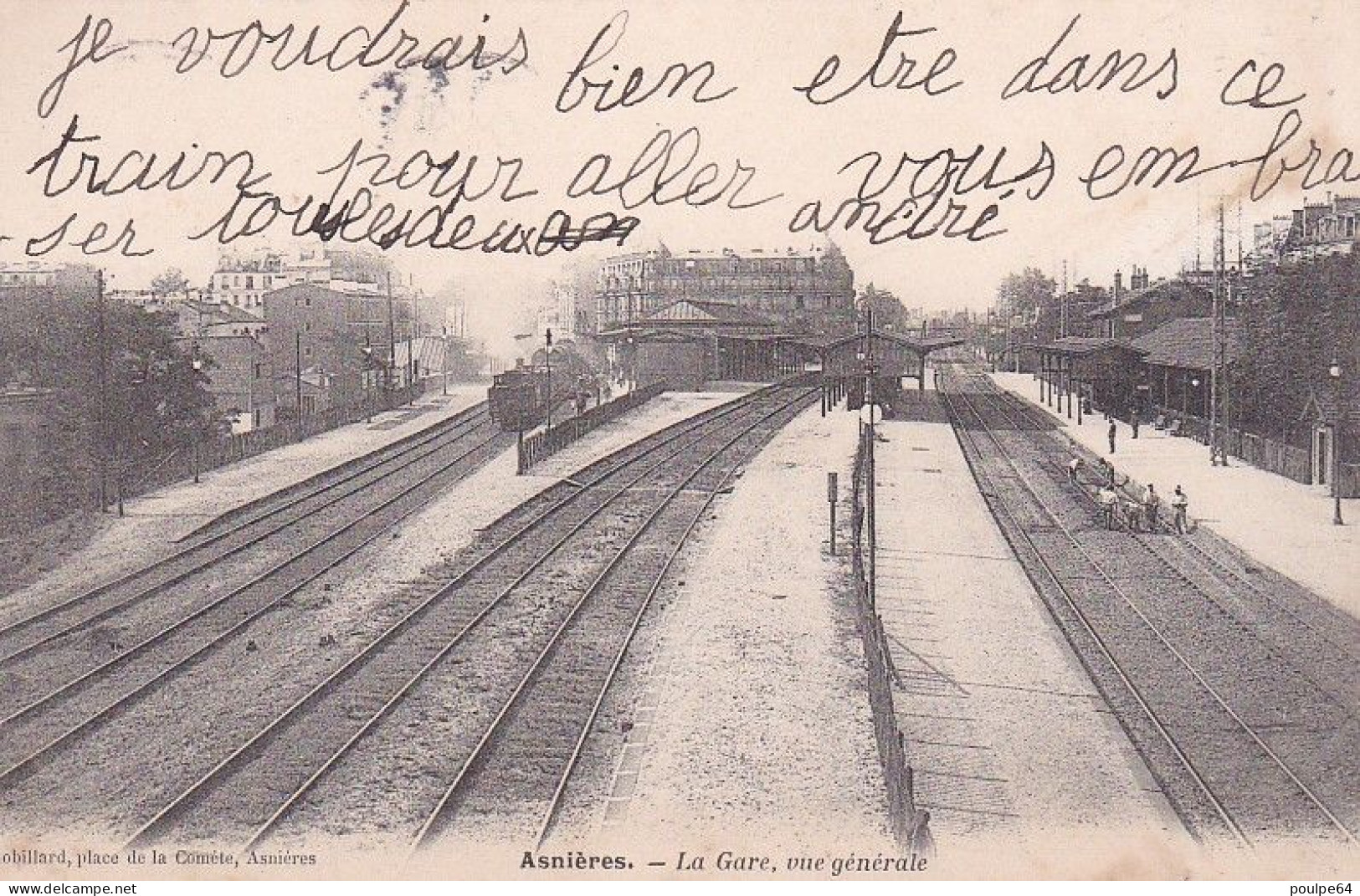 La Gare : Vue Intérieure - Asnieres Sur Seine
