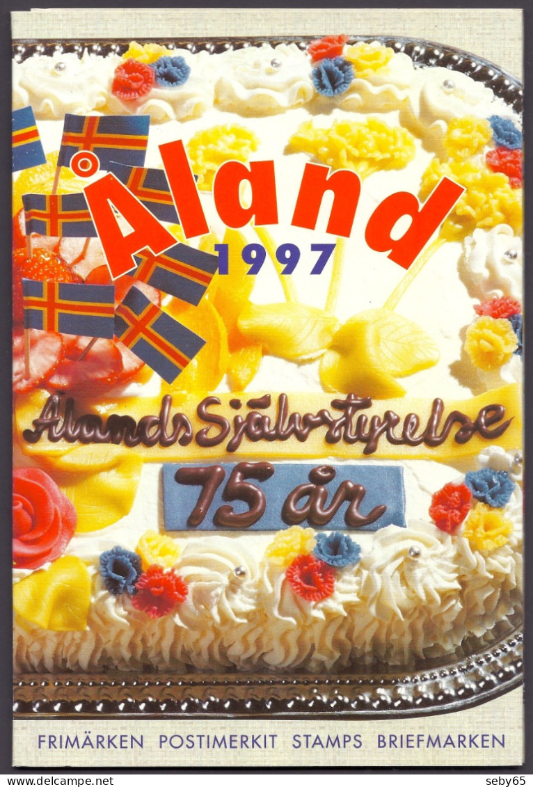 Aland 1997 - Complete Year Set, Full Stamp Collection, With Nice Folder, Mint - MNH - Aland