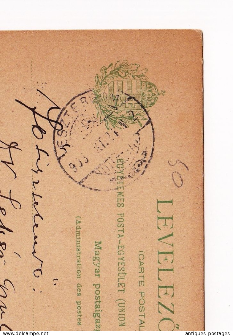 Postal Stationery 1923 Nagykálna Hungary Hongrie Esztergom Magyarország Kalná Nad Hronom Ungarn - Ganzsachen