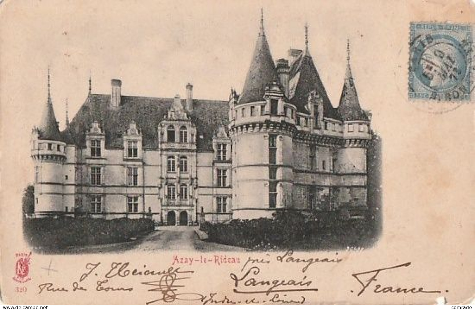 France Château D'Azay-le-Rideau - Azay-le-Rideau