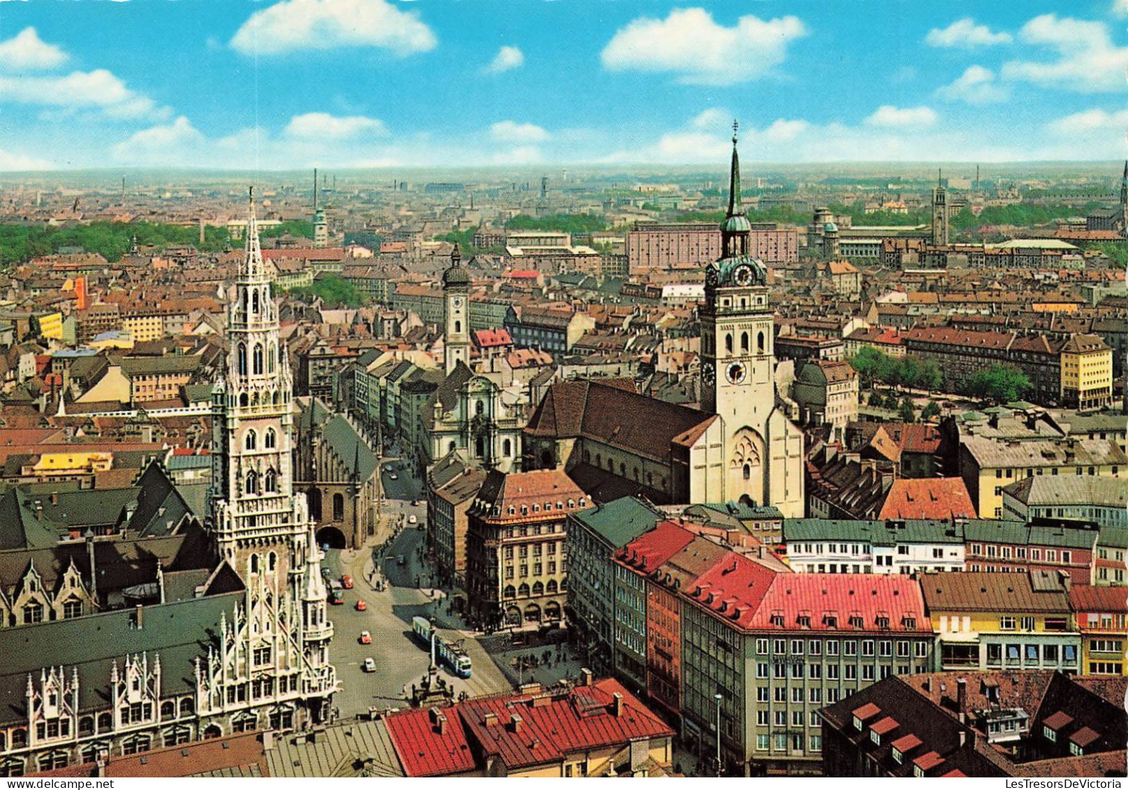 ALLEMAGNE - Munchen - Blick Von Der Frauenkirche Auf Die Stadt - Vue Sur Une Partie De La Ville - Carte Postale - München
