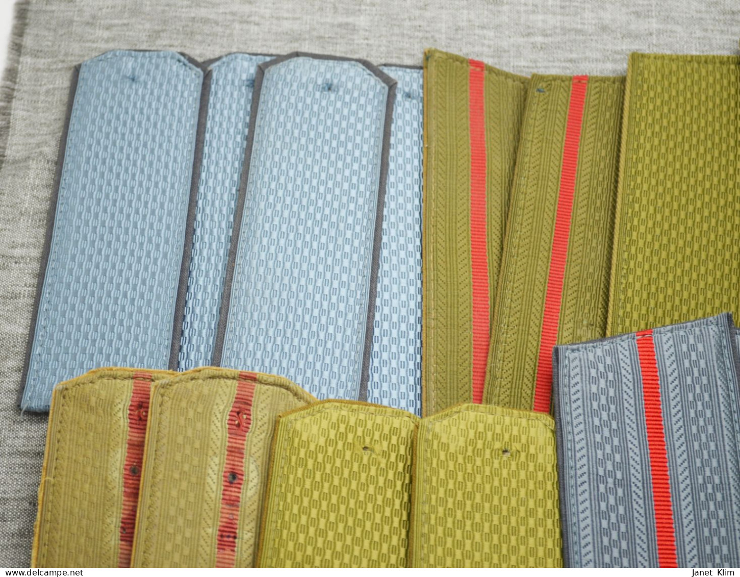 Large Lot Of Vintage USSR Shoulder Straps 12 Pairs - Uniforms