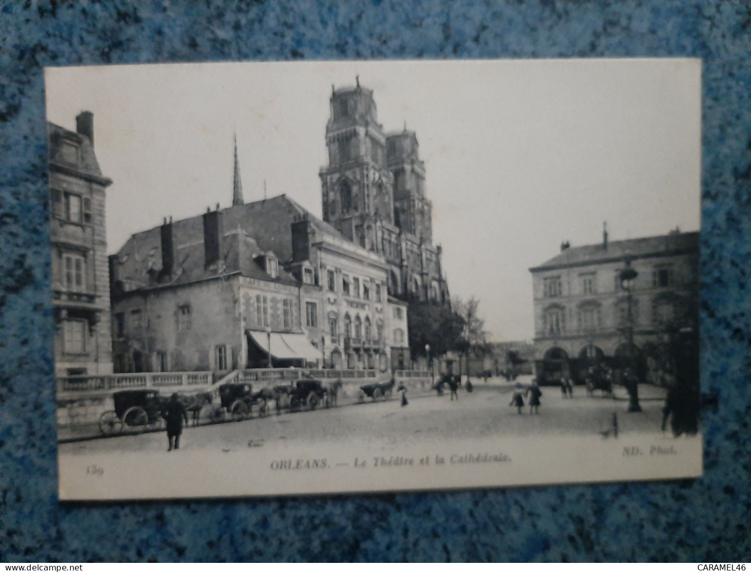 CPA  -   139 -  ORLEANS  - LE THEATRE ET LA CATHEDRALE - Orleans