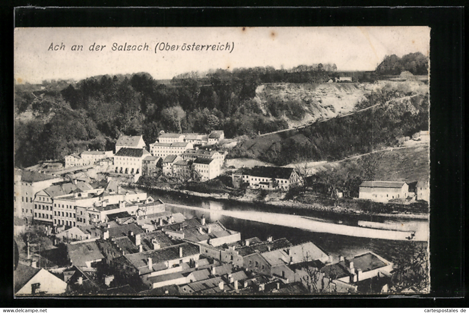 AK Salzach /Oberösterreich, Flusspartie  - Autres & Non Classés